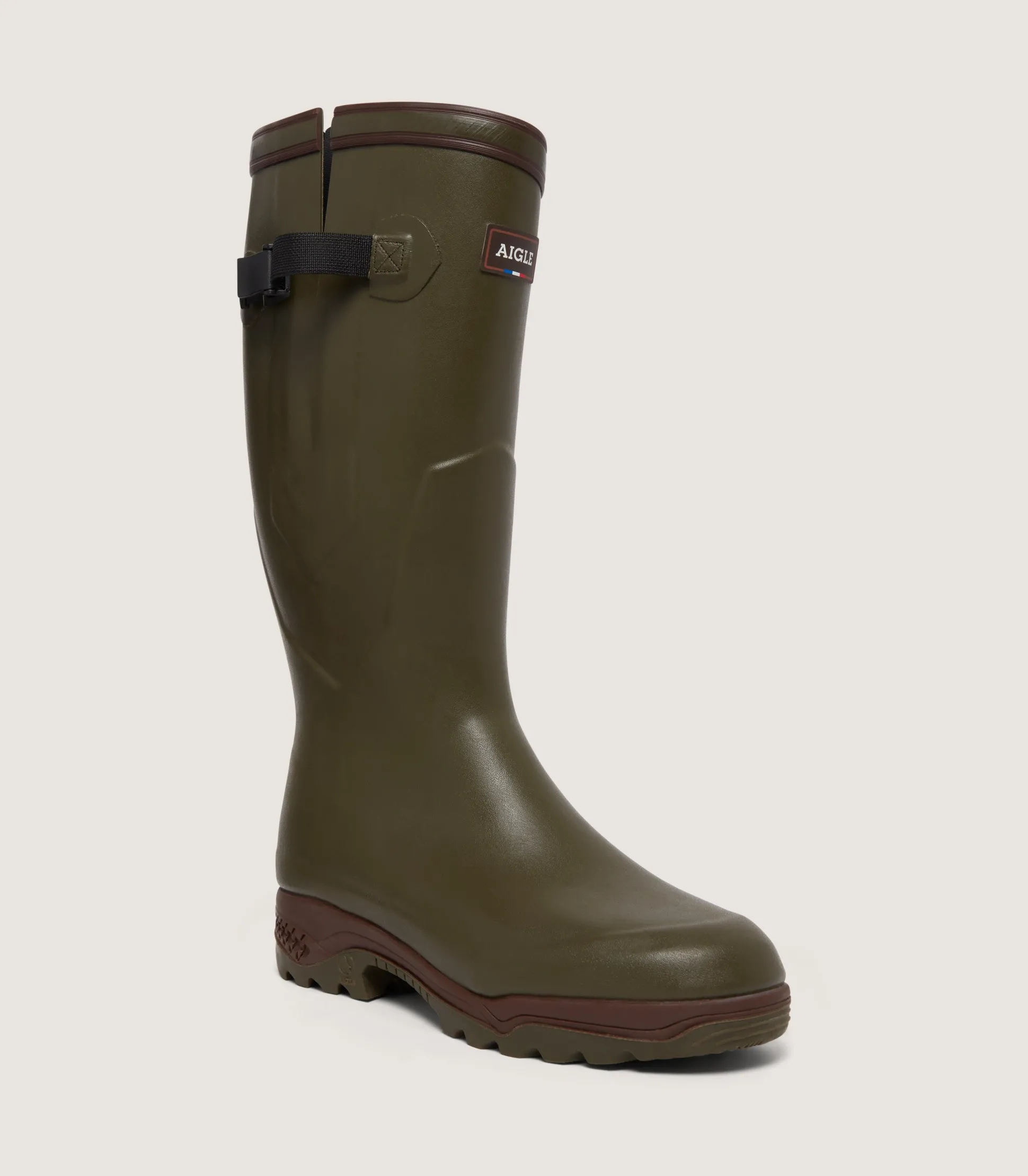 Women Purdey Aigle Parcours II Boot in Khaki Green