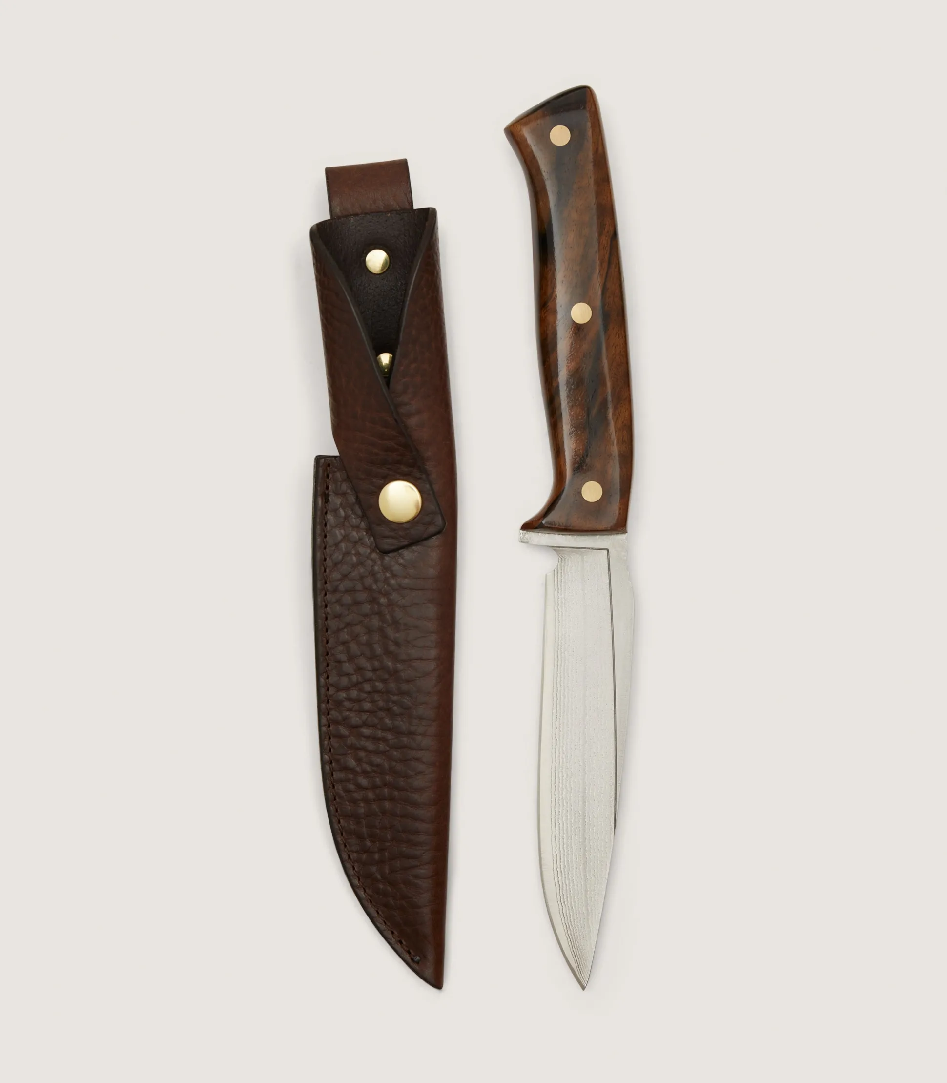 Purdey Coldharbour Hunter Knife - 5 inch In Walnut