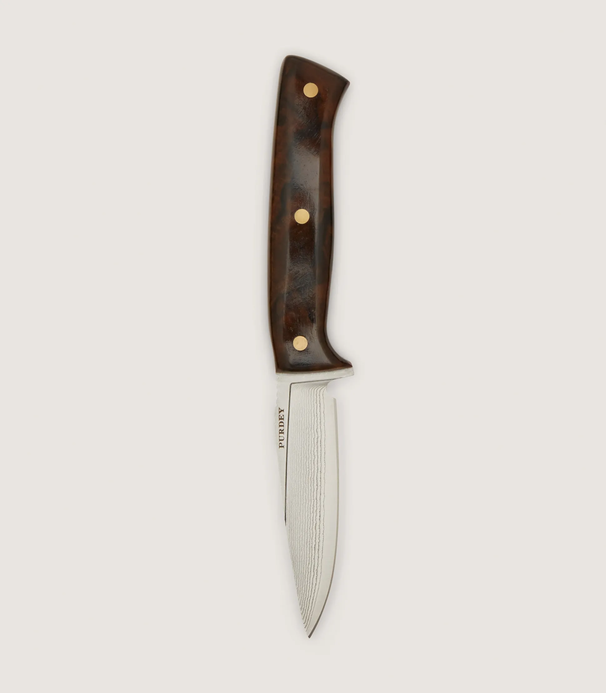 Purdey Coldharbour Hunter Knife - 4 inch In Walnut