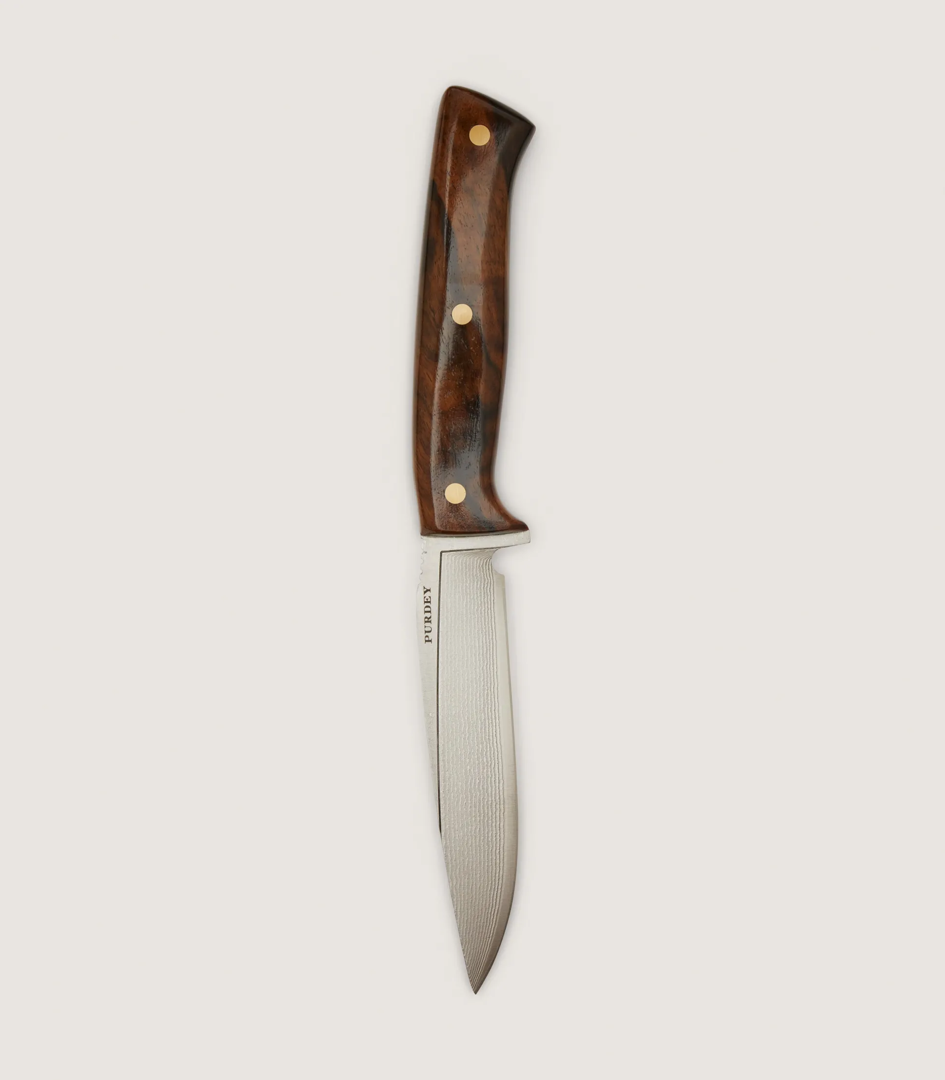 Purdey Coldharbour Hunter Knife - 5 inch In Walnut