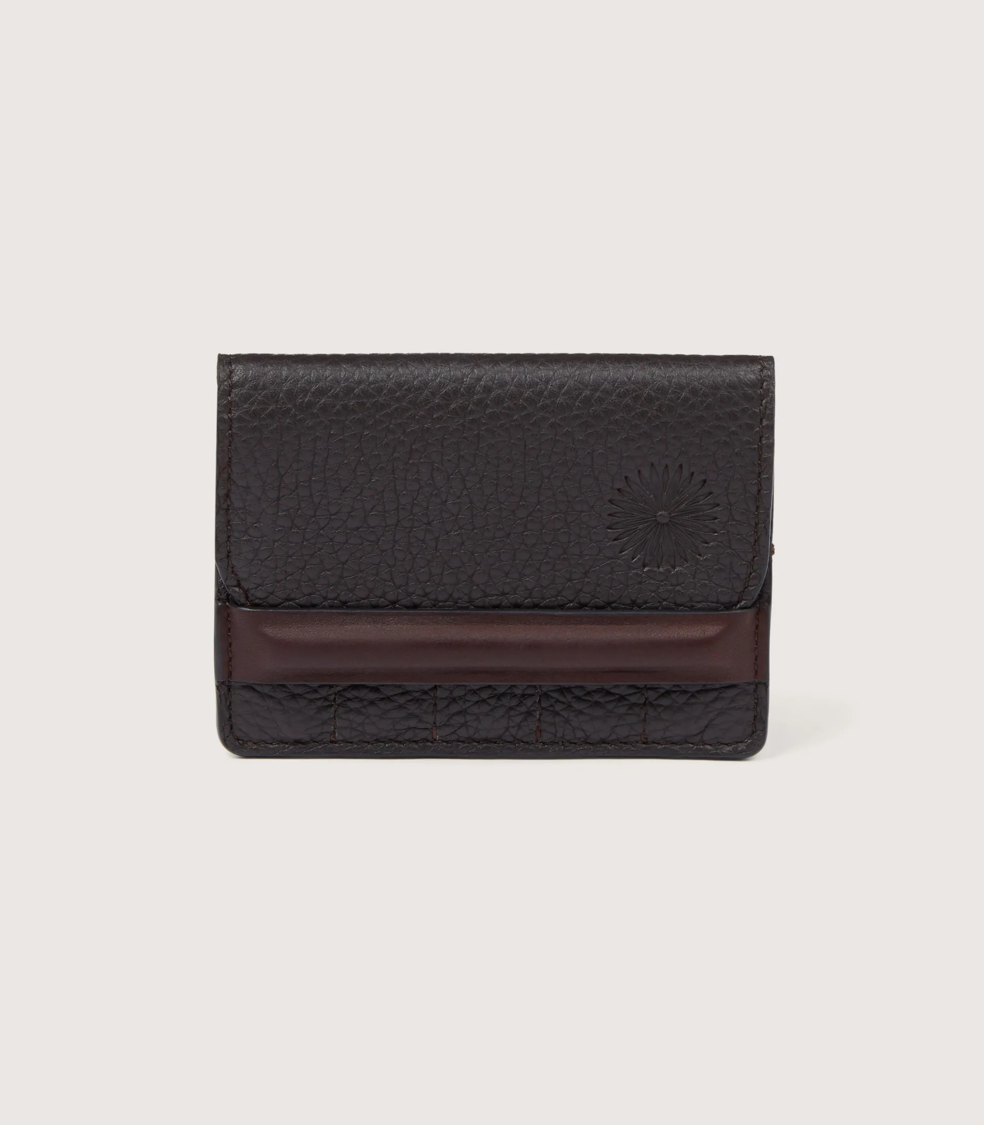 Purdey Featherburst Wallet Position Finder In Dark Brown