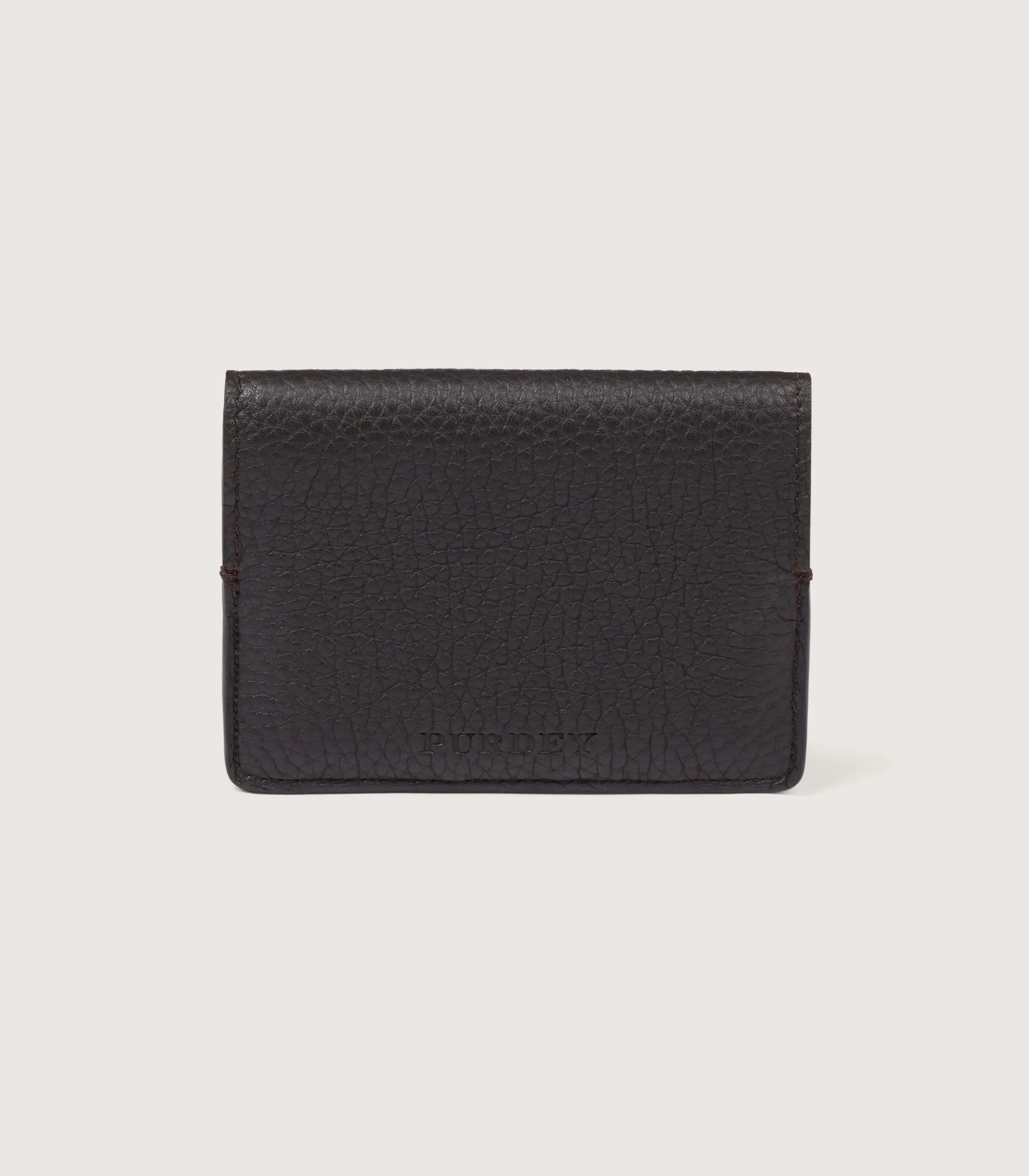 Purdey Featherburst Wallet Position Finder In Dark Brown