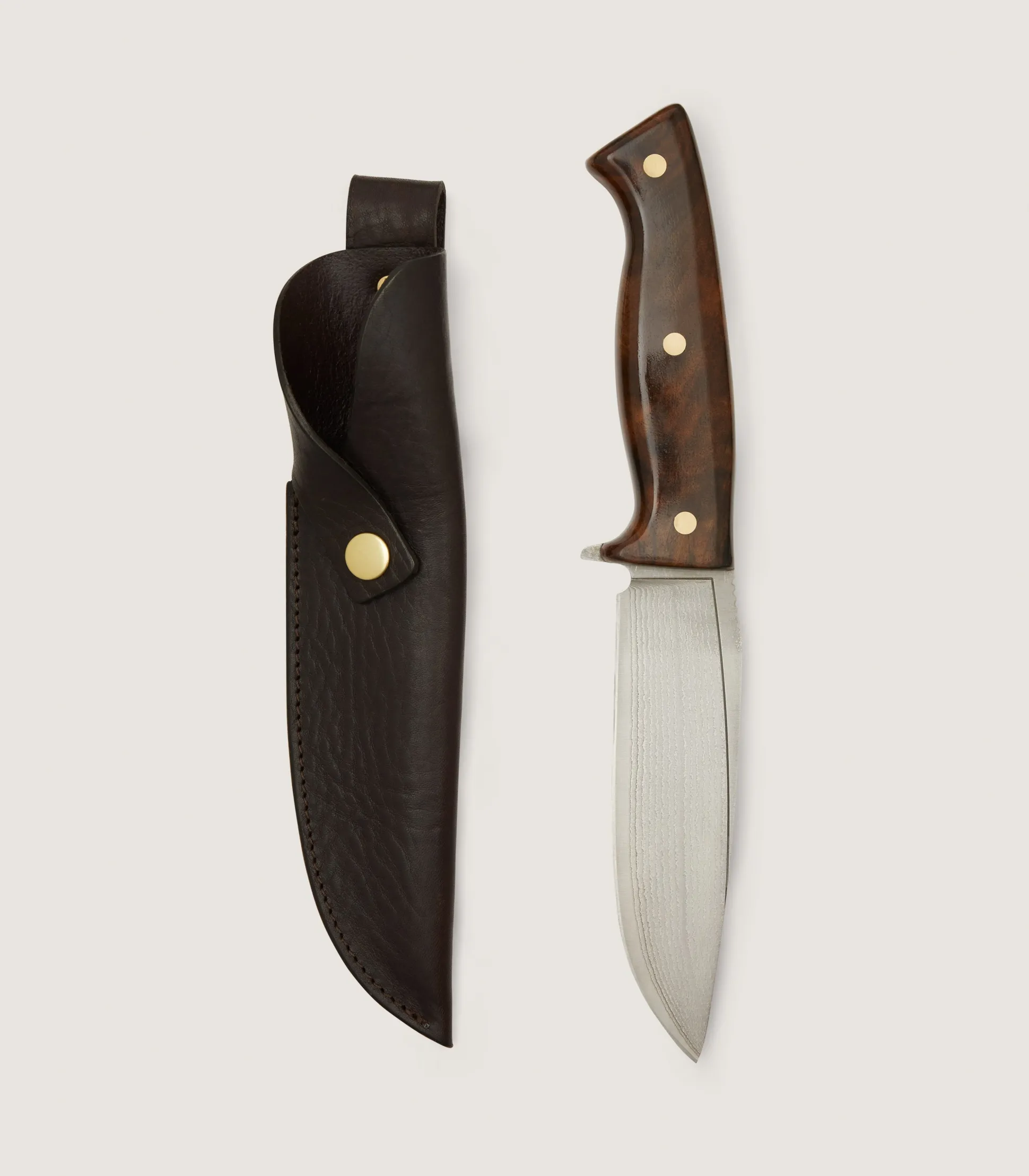 Purdey Flagstaff Hunter Knife - 5 inch In Walnut