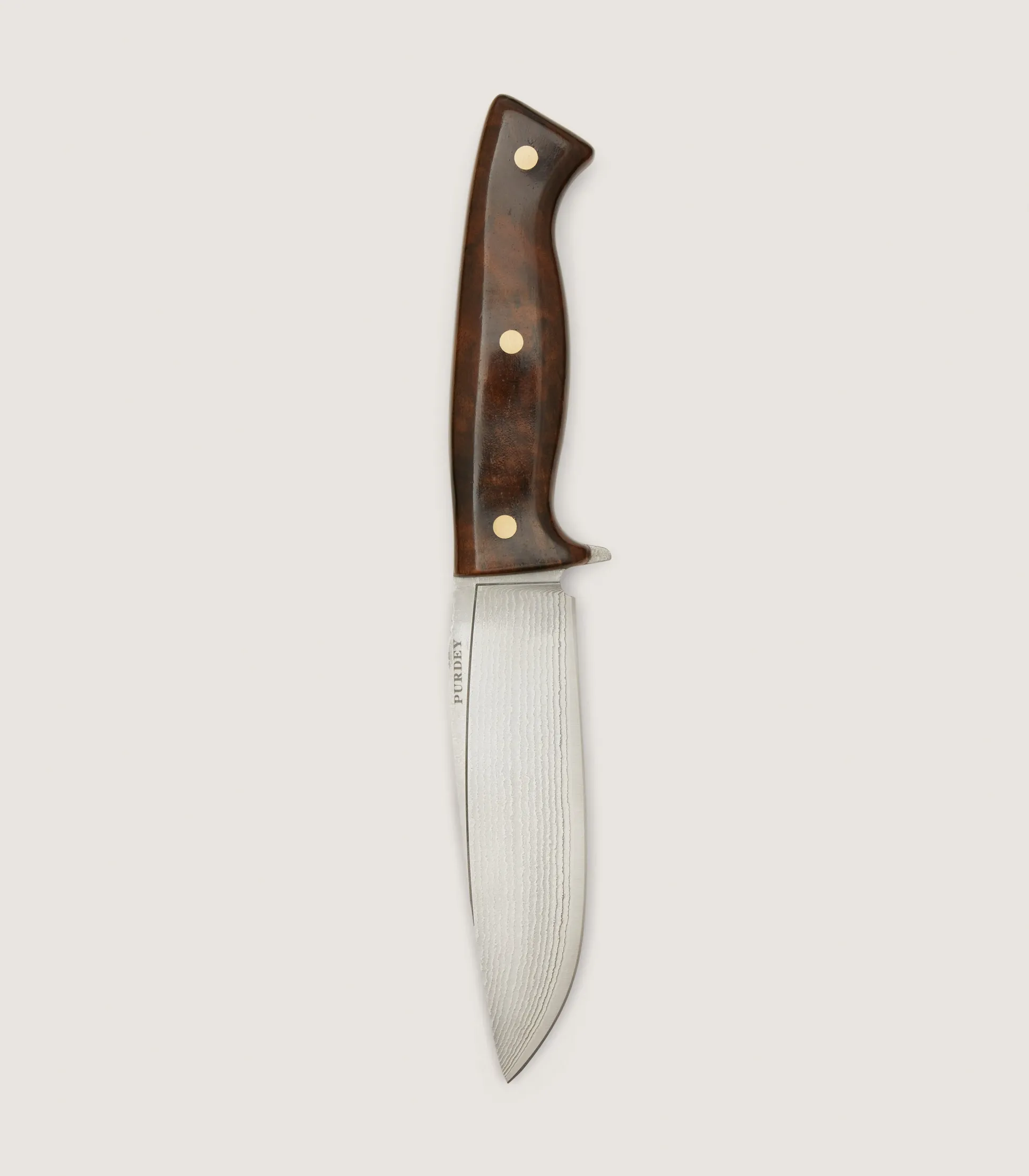 Purdey Flagstaff Hunter Knife - 5 inch In Walnut