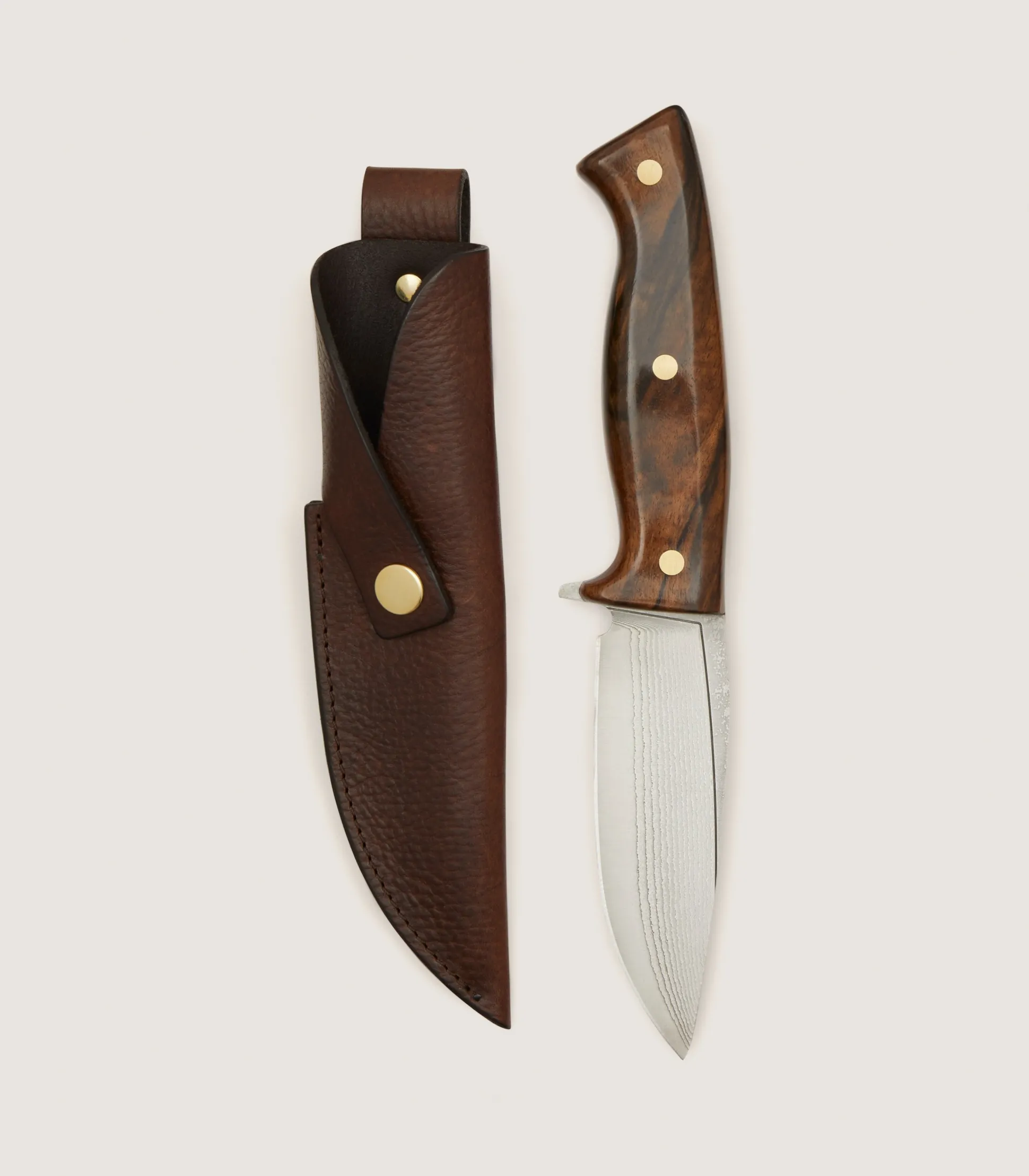 Purdey Flagstaff Hunter Knife - 4inch In Walnut