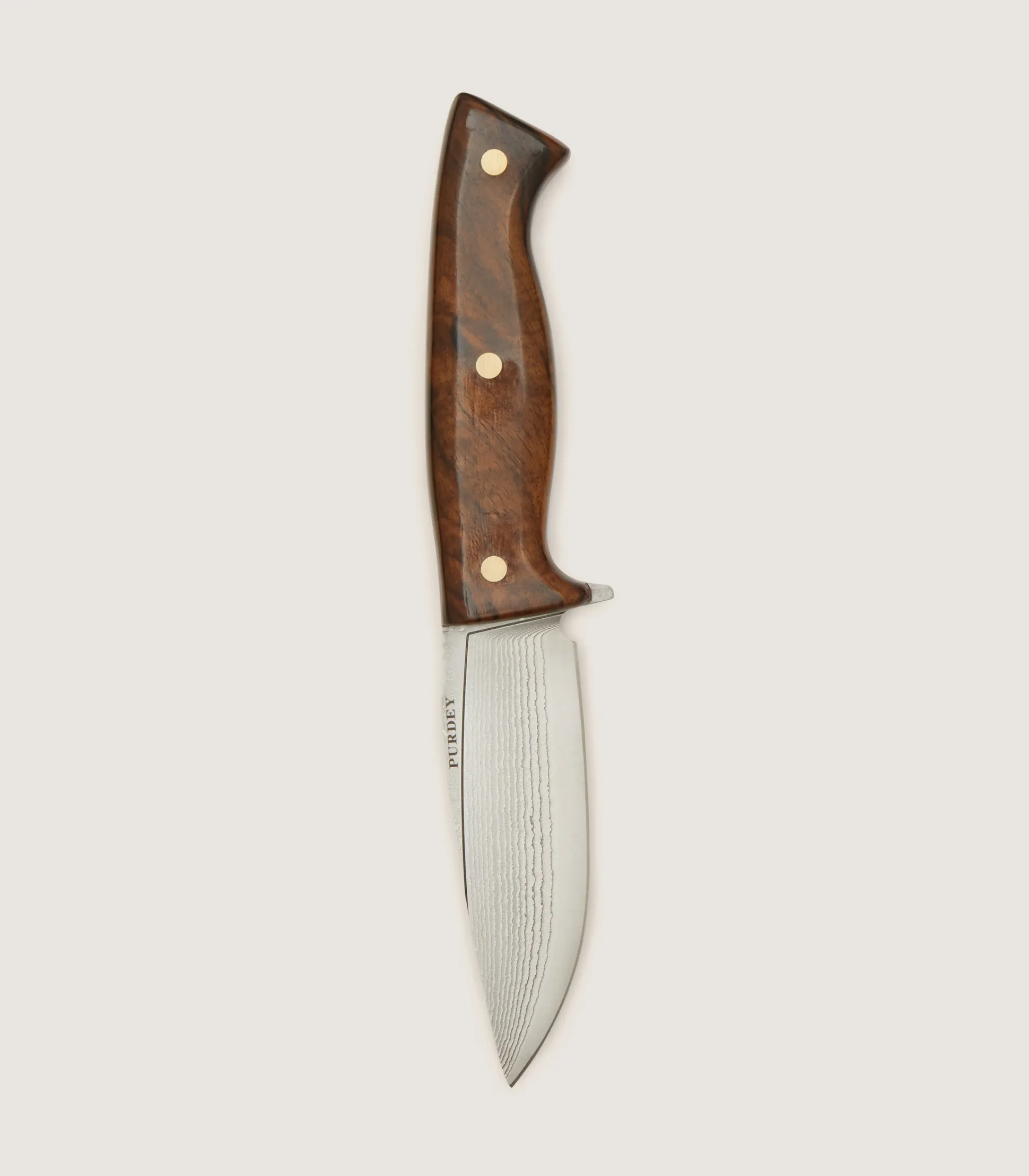 Purdey Flagstaff Hunter Knife - 4inch In Walnut