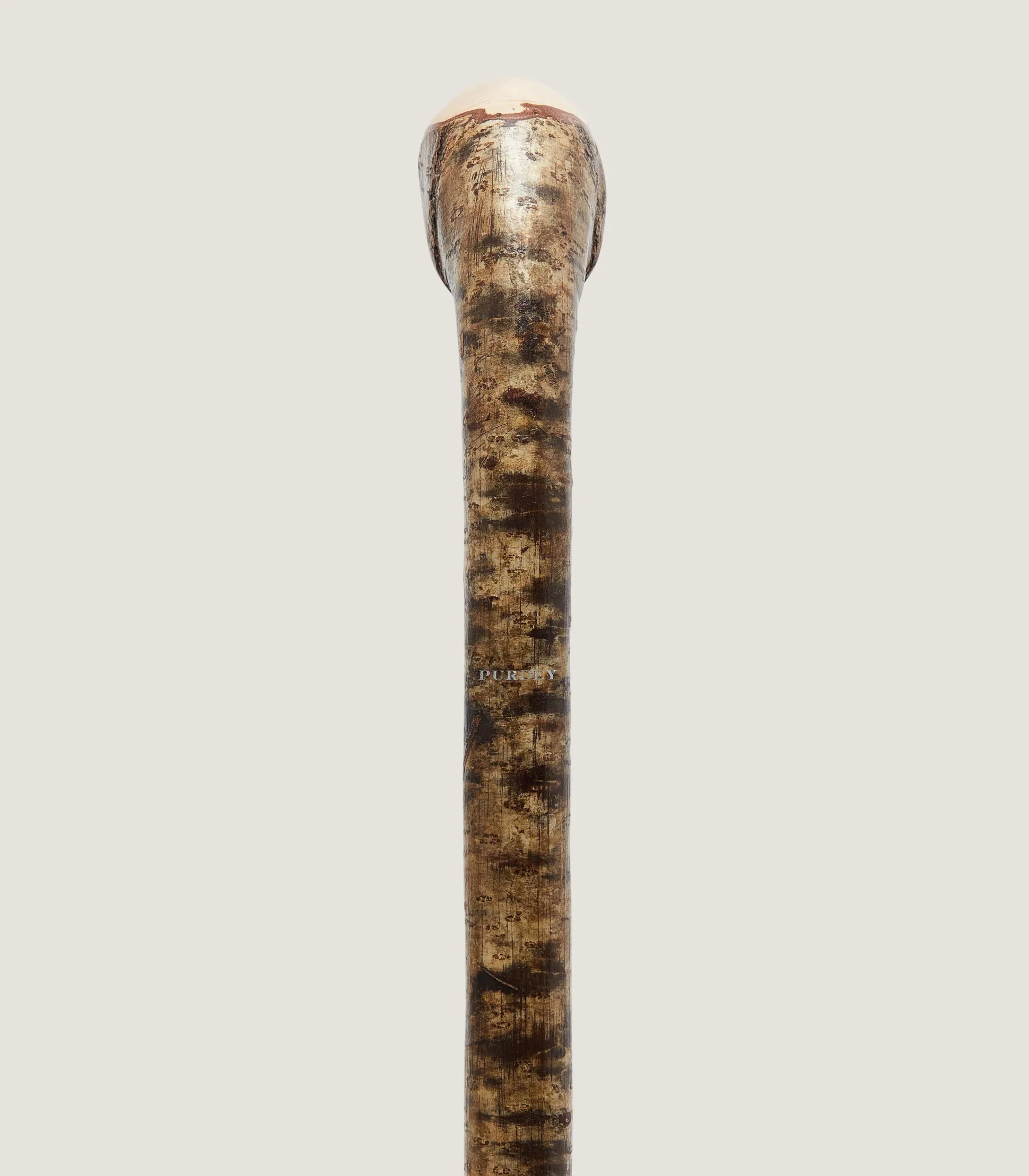 Purdey Hazel Knob Stick In Natural