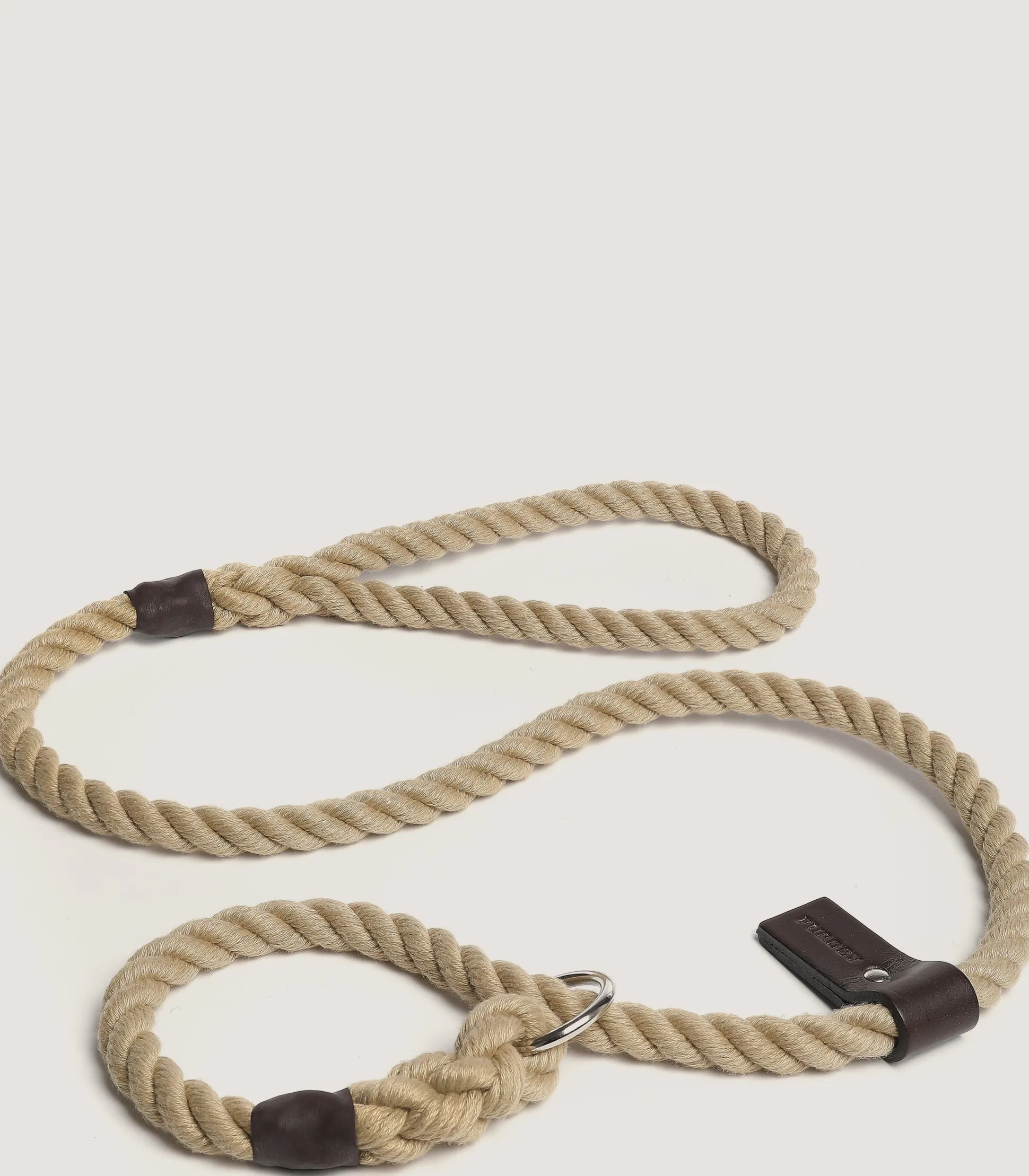 Purdey Heavyweight Rope Slip Lead In Natural