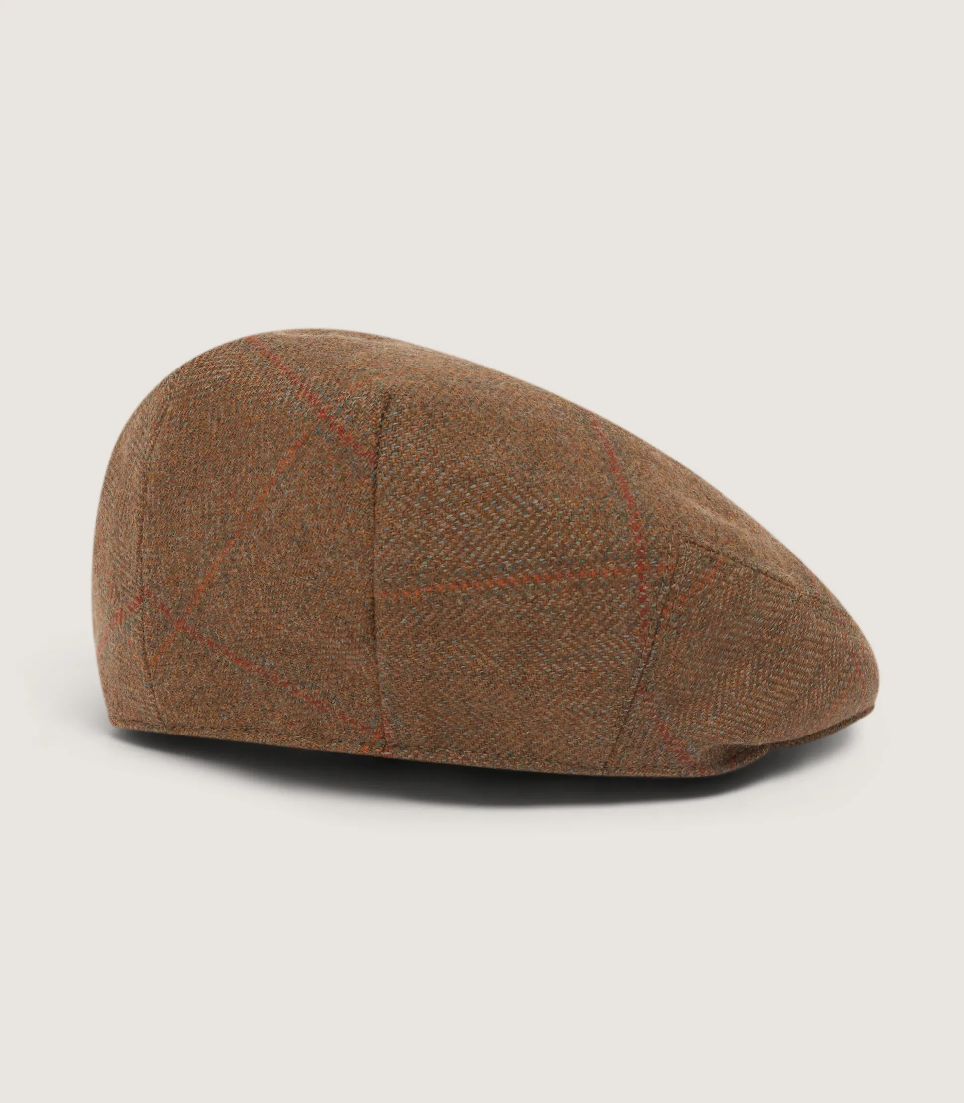 Women Purdey Litton Short Peak Tweed Cap In Lomond