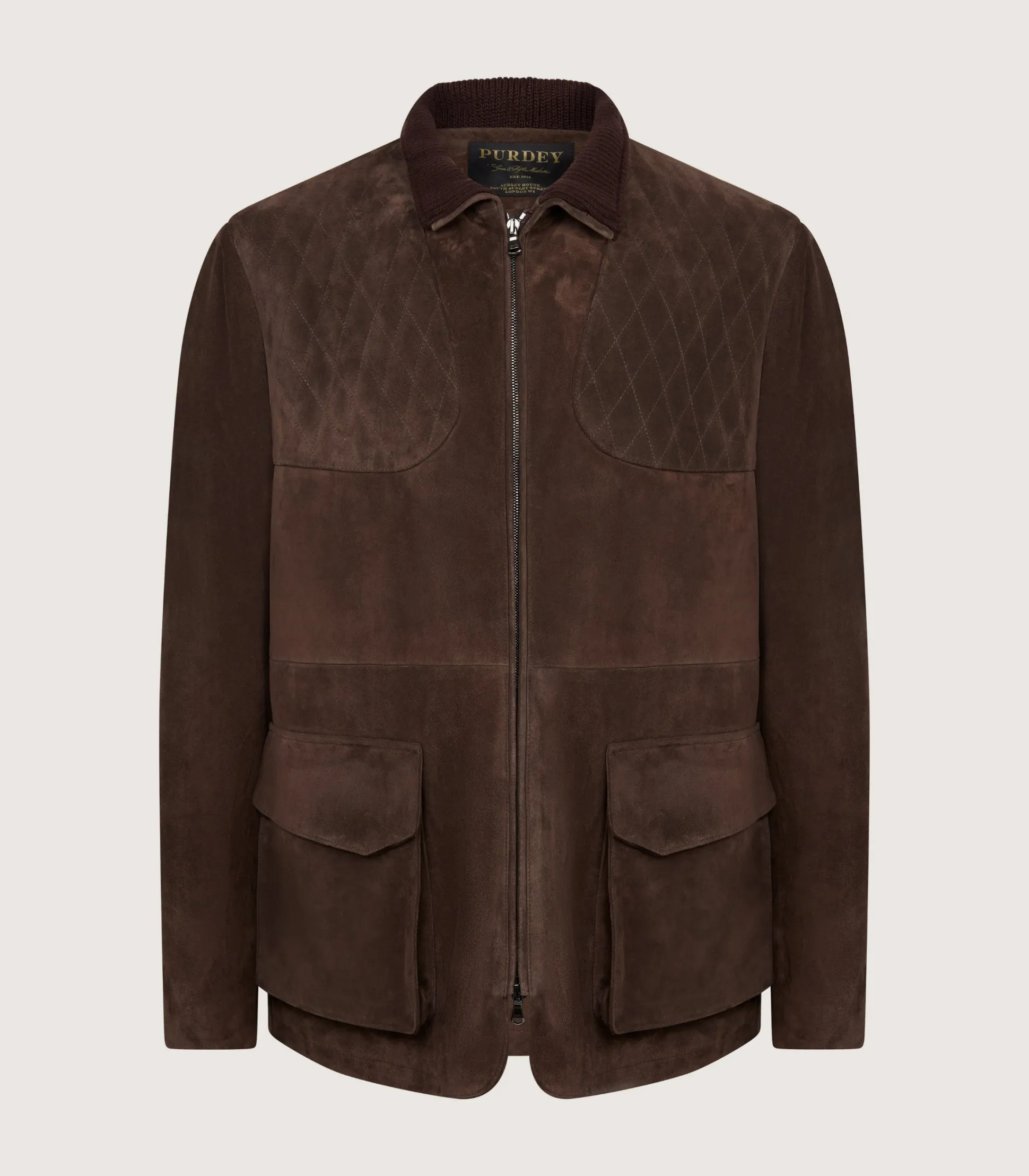 Purdey Men's Acton Jacket In Walnut