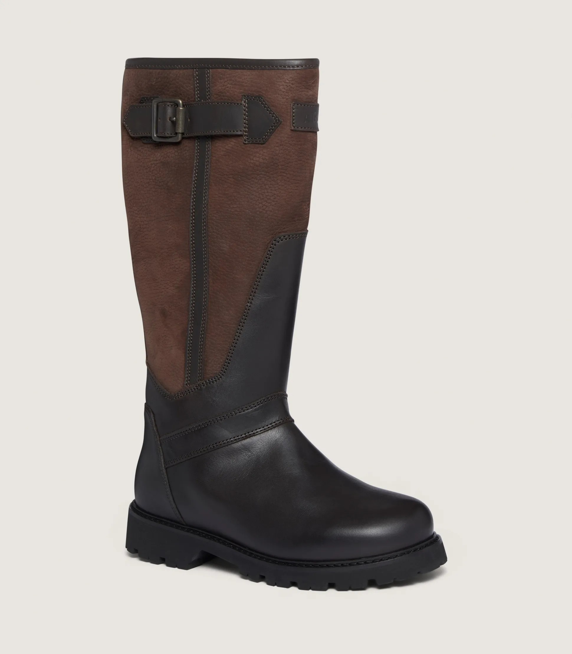 Purdey Men's Aigle Inverss Gore Tex Boots in Dark Brown