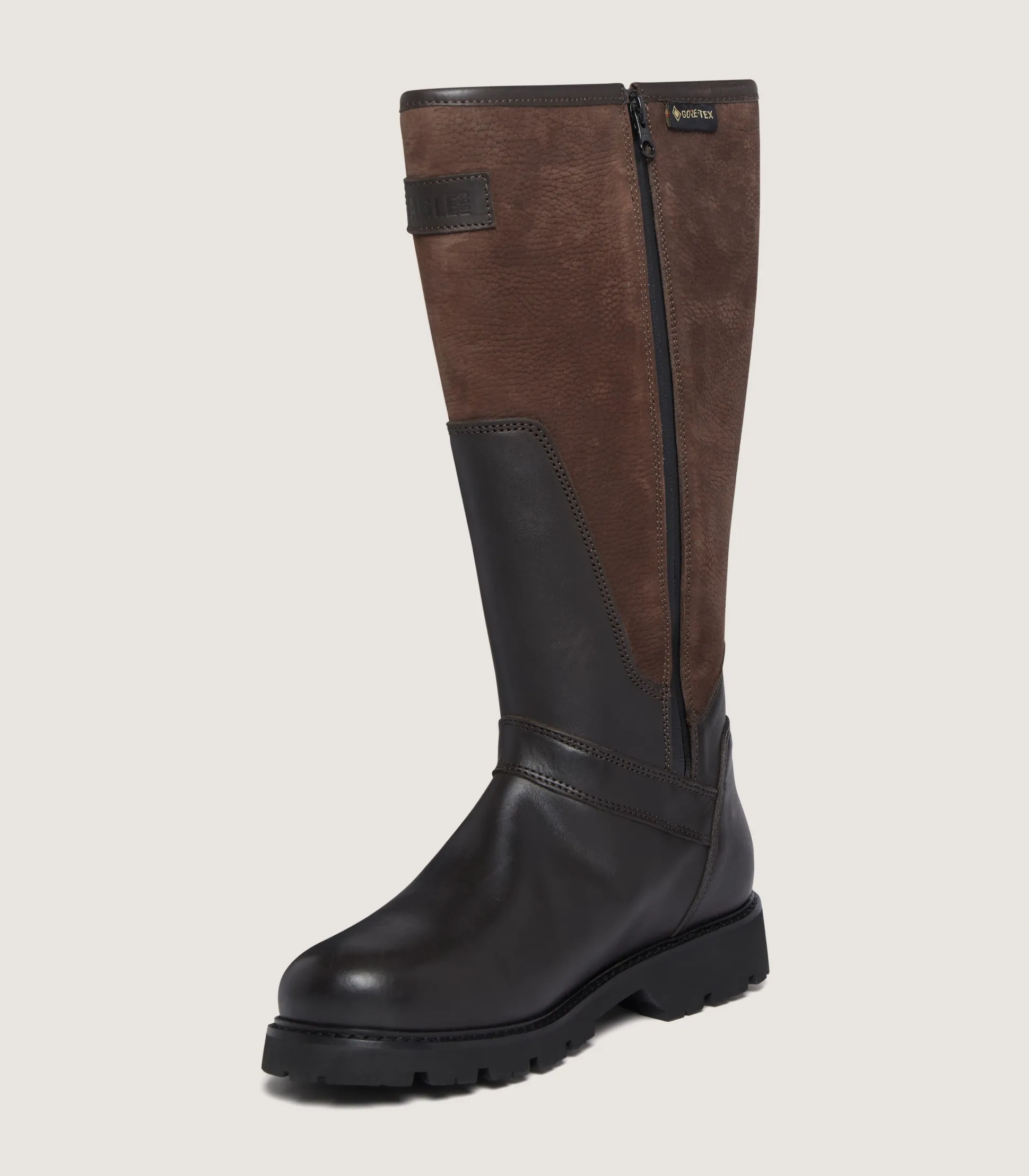 Purdey Men's Aigle Inverss Gore Tex Boots in Dark Brown