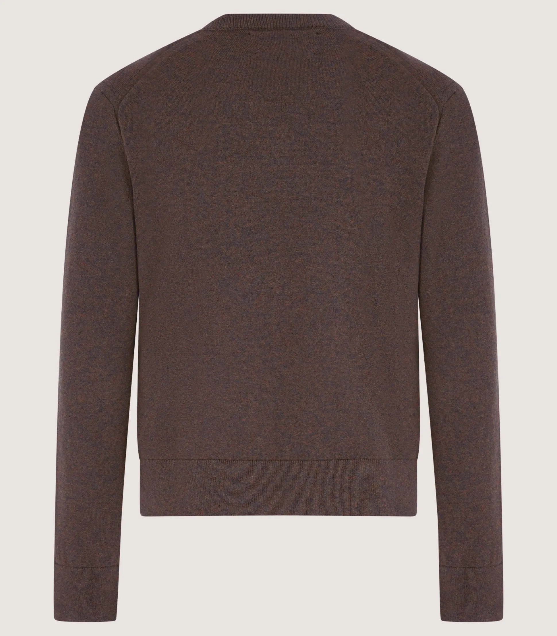 Purdey Men's Ensay British Outdoor V Neck Jumper in Oak