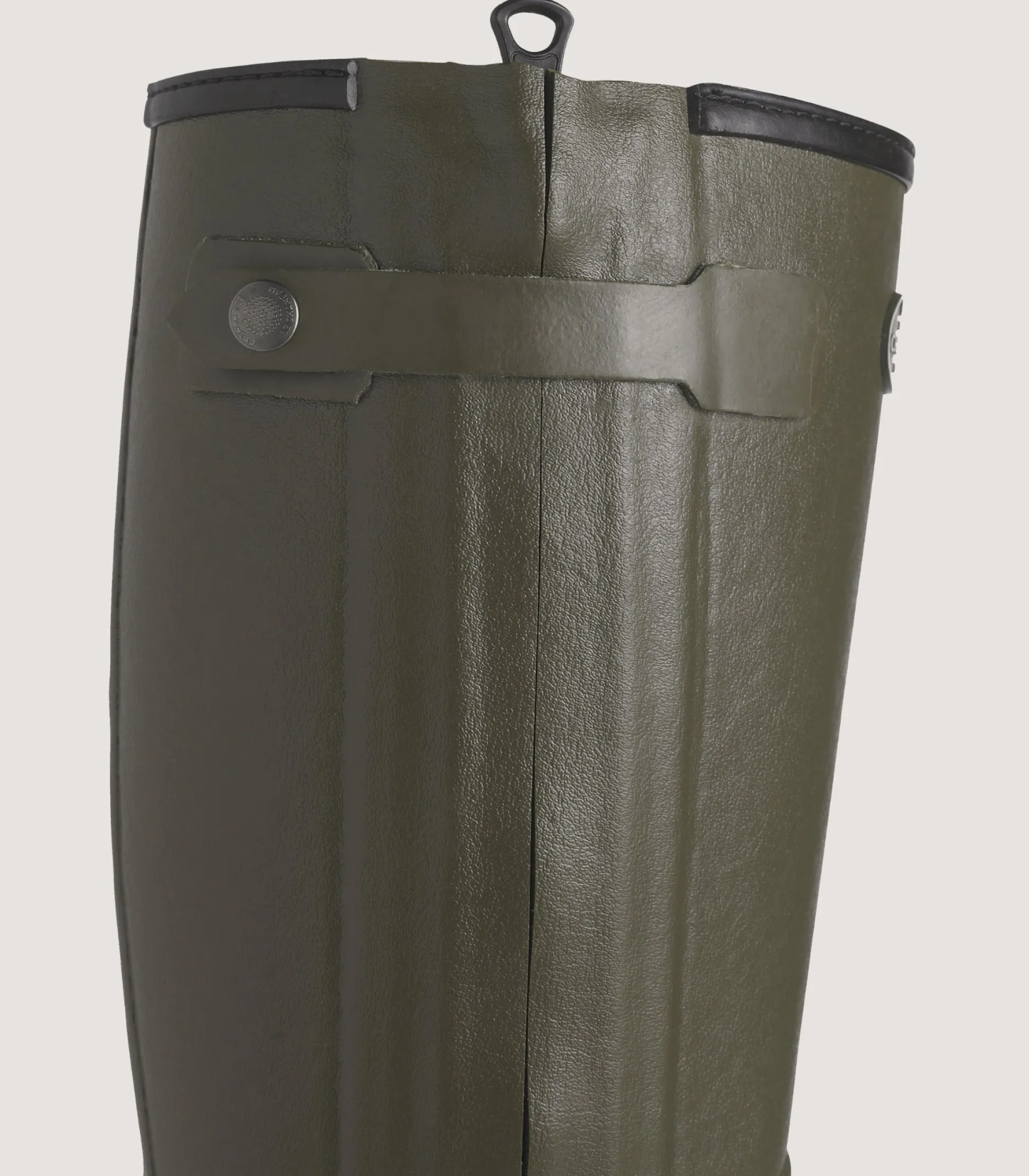 Purdey Men's Le Chameau Chasseur Wool Lined Boot In Dark Green