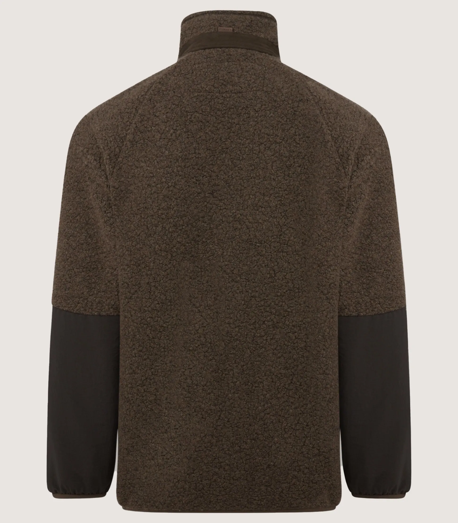 Purdey Men's Merino Lux Fleece Jacket In Walnut