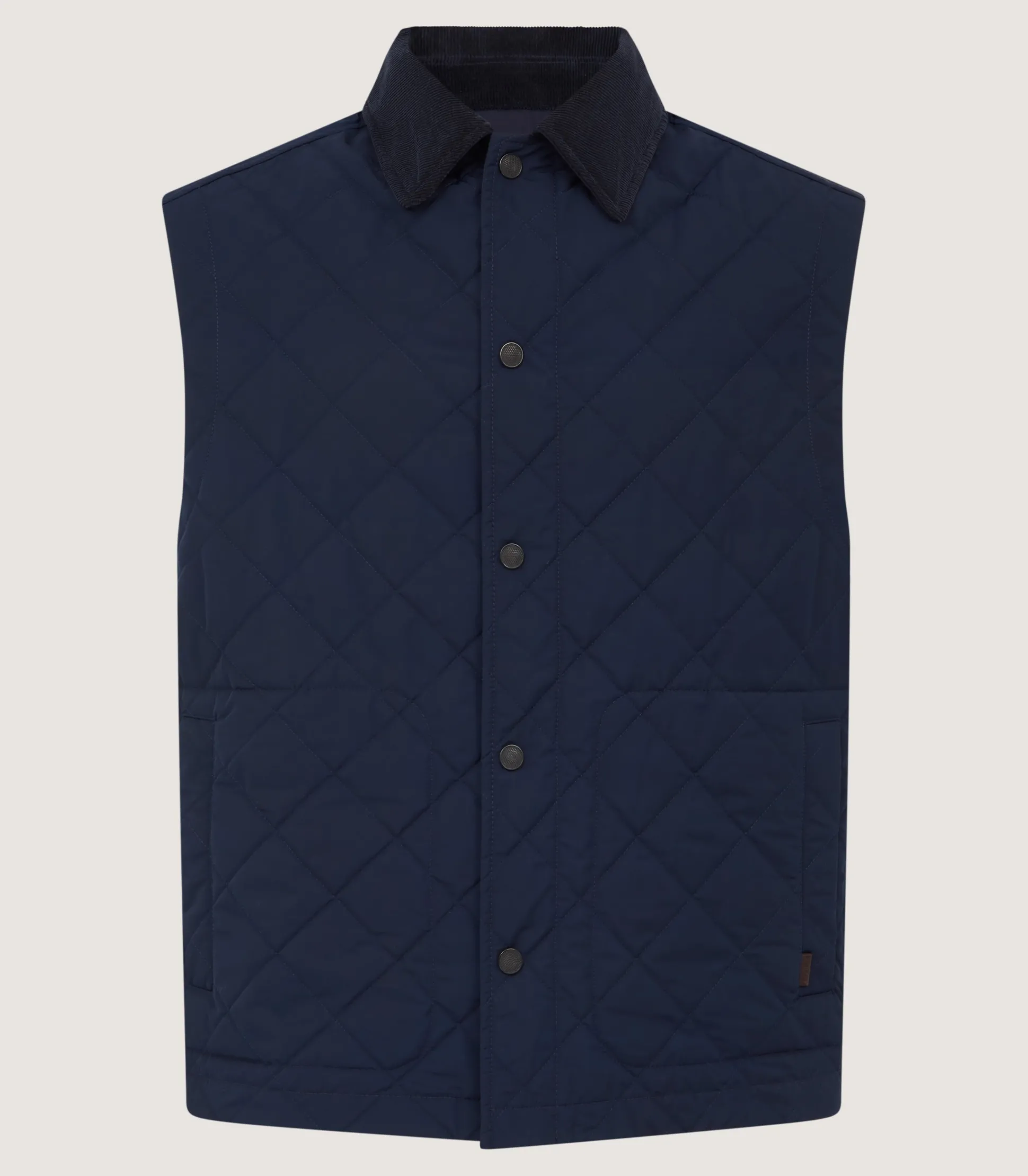 Purdey Men's Padded Gilet In Navy