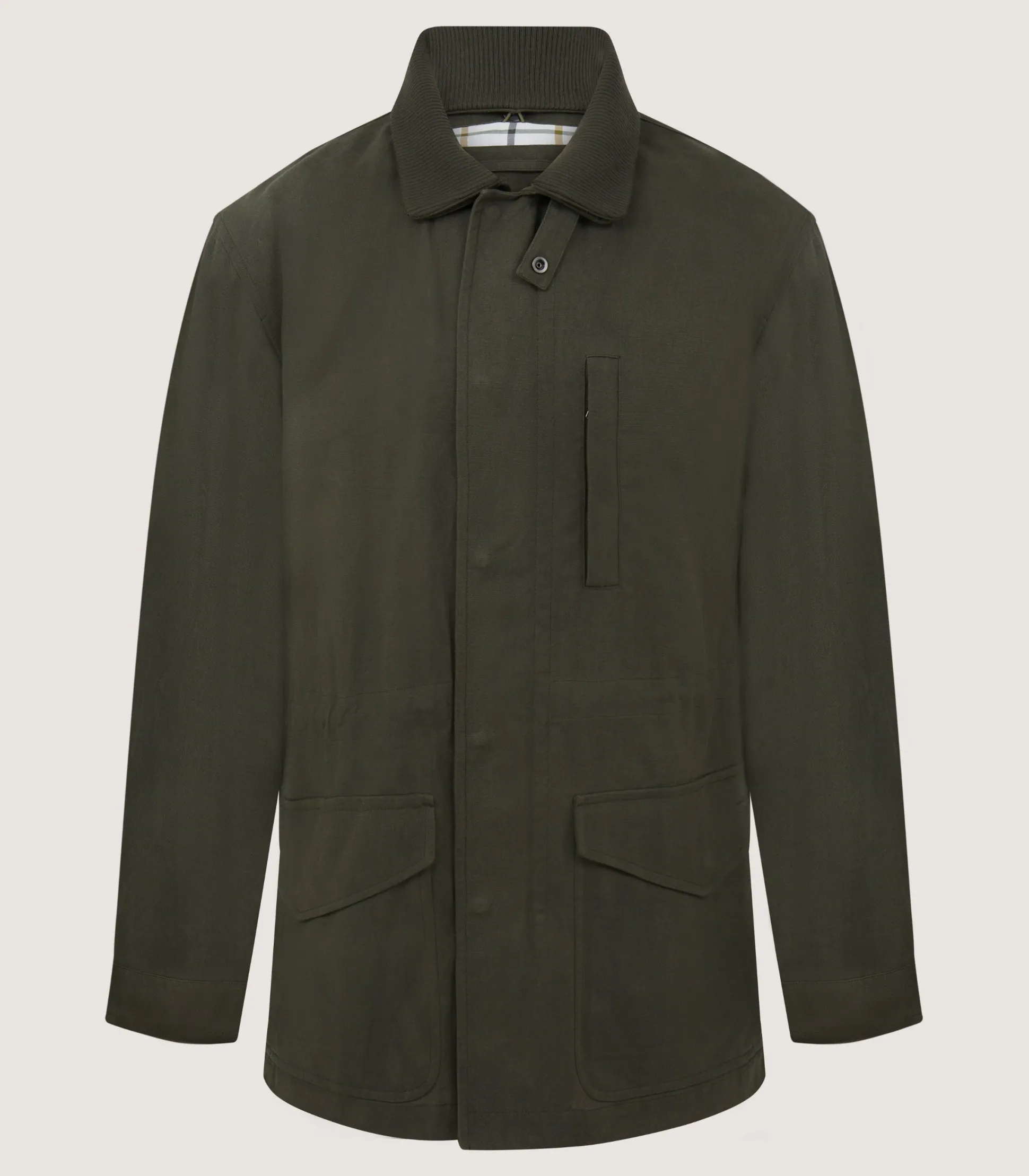 Purdey Men's Range Coat in Dark Olive