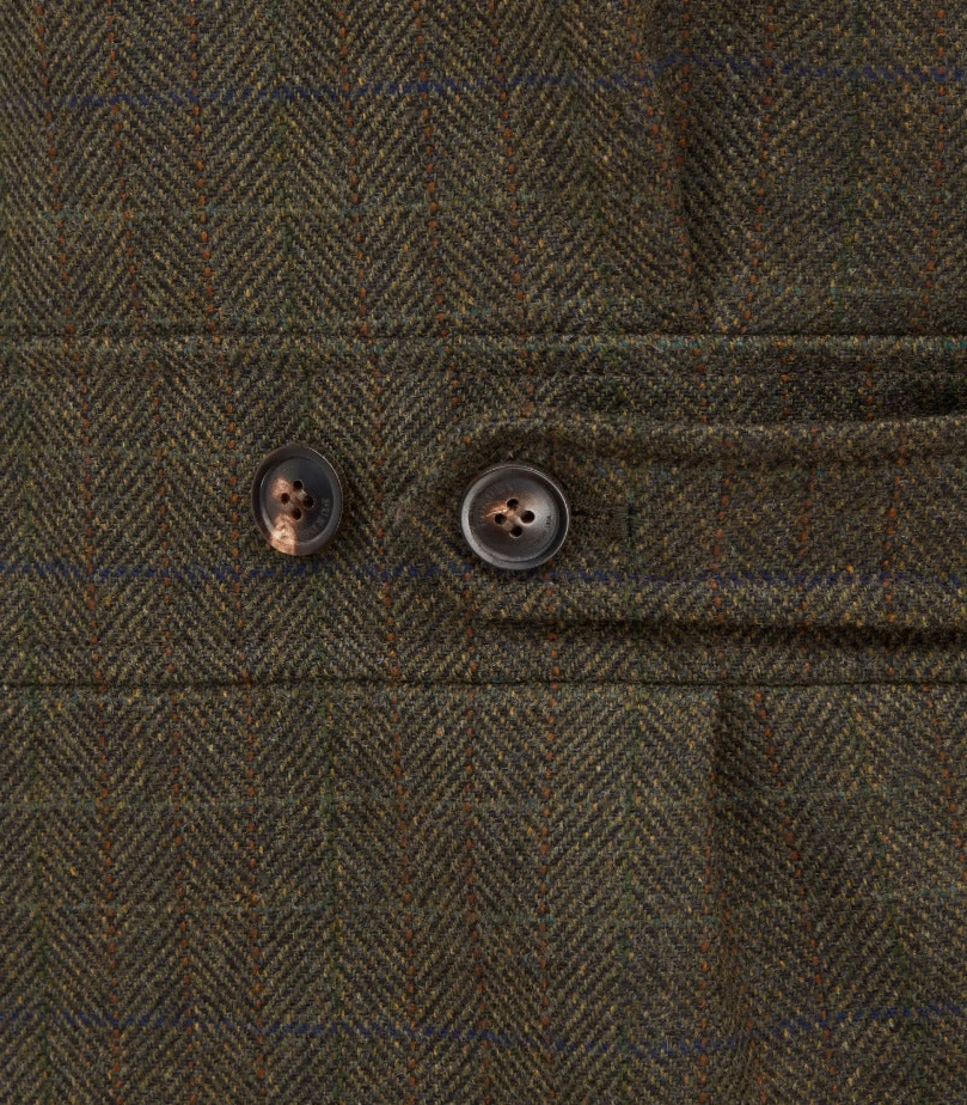 Purdey Men's Technical Tweed High Collar Sporting Vest In Strathbeg