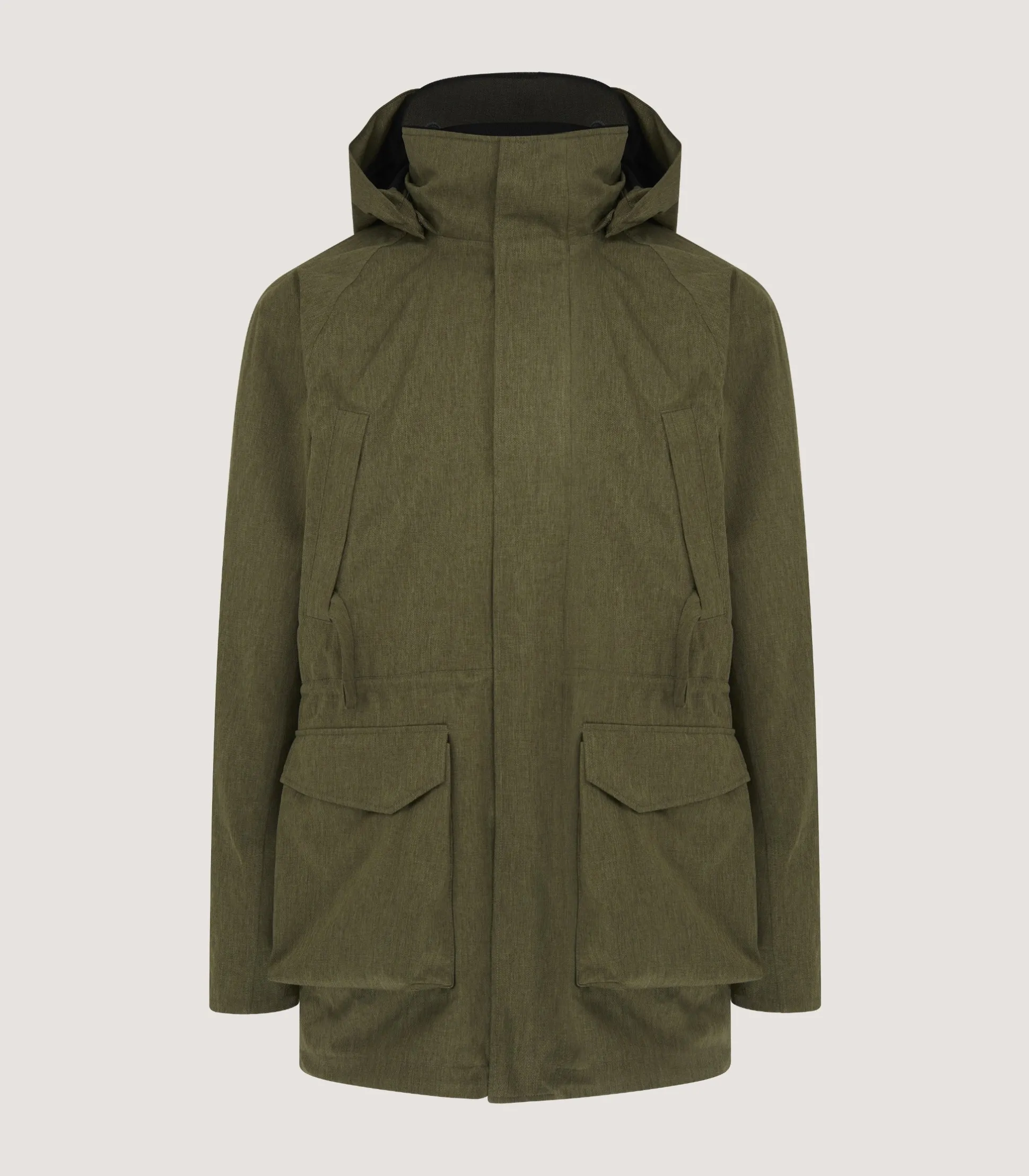 Purdey Men's Technical Yorkshire Field Coat in Moss Green