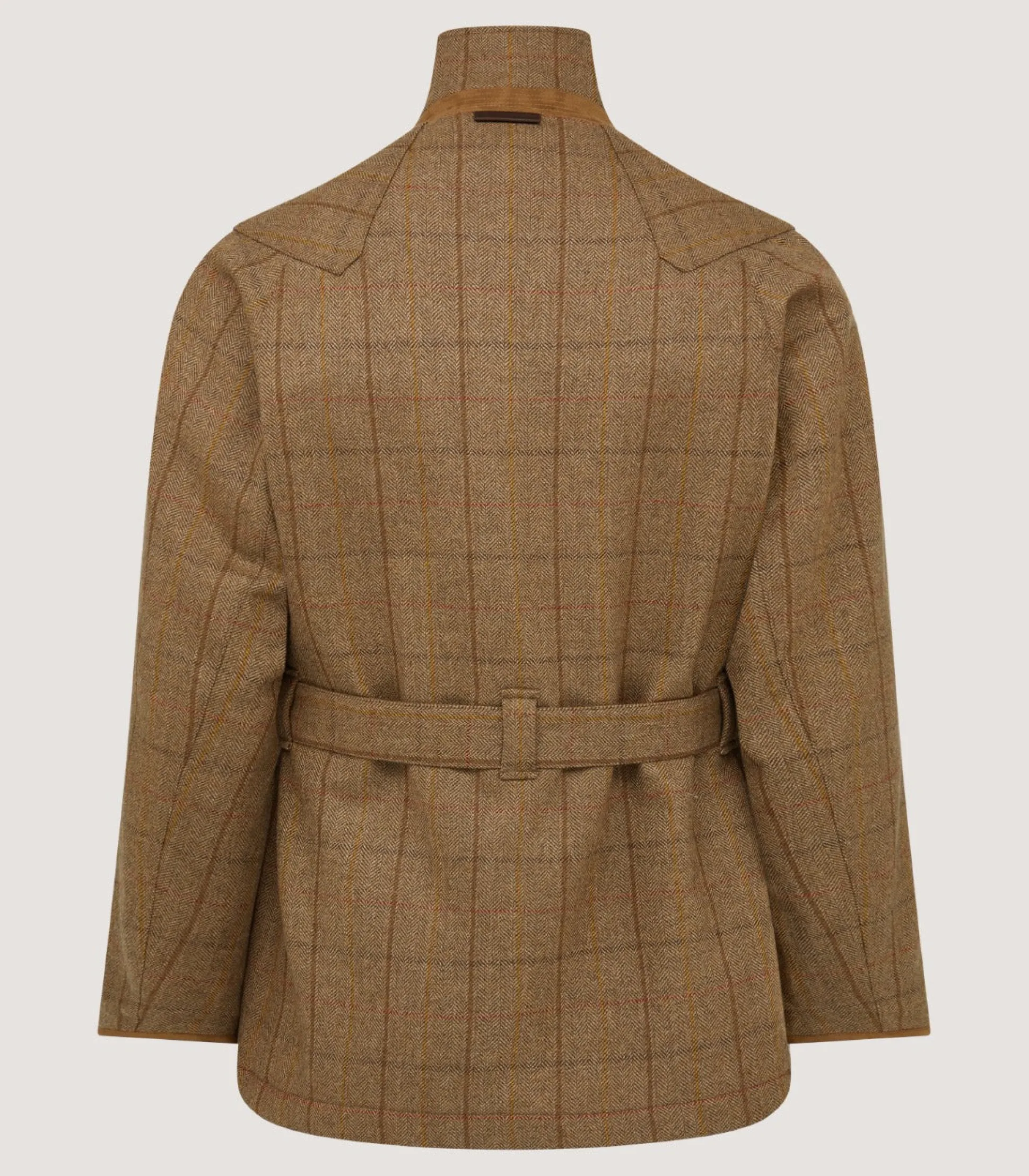 Purdey Men's Tweed Norfolk Jacket in Morar