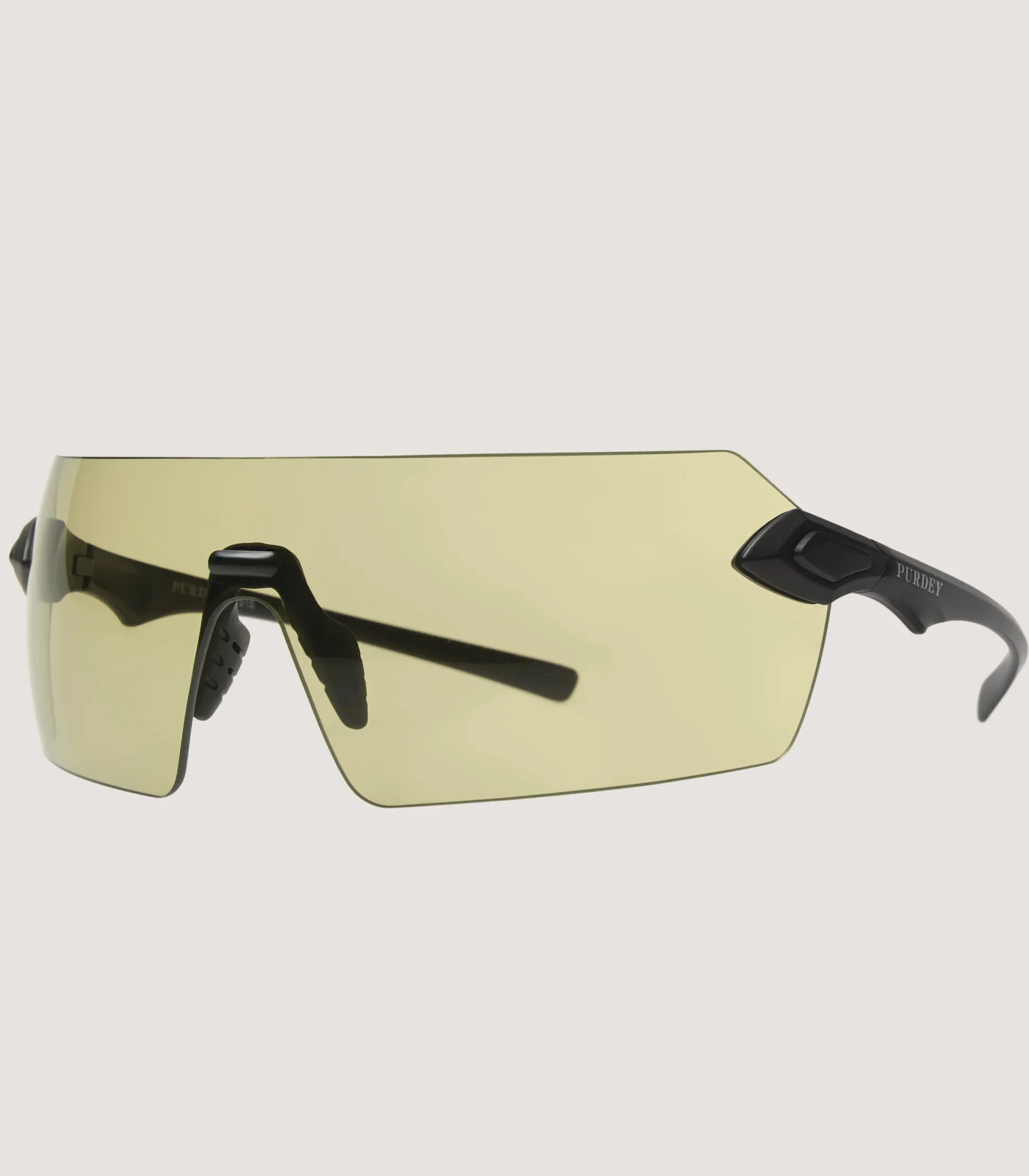 Purdey Glasses - Single Pair In Dark Yellow