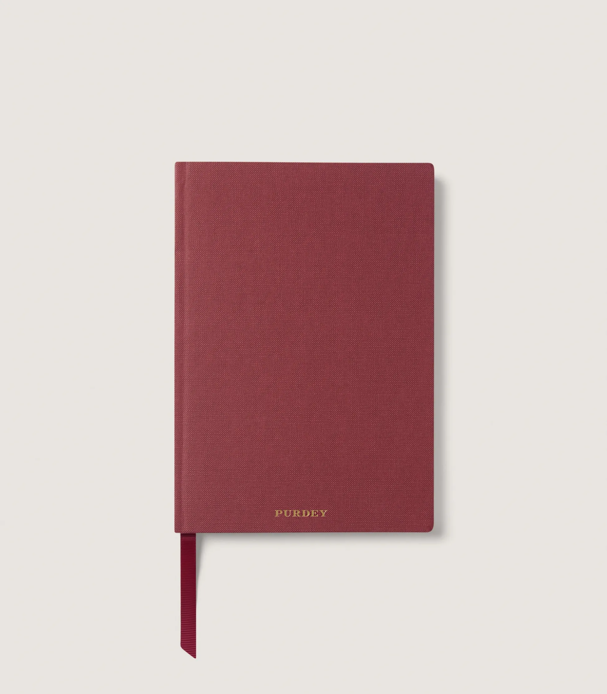 Purdey Notebook in Burgundy