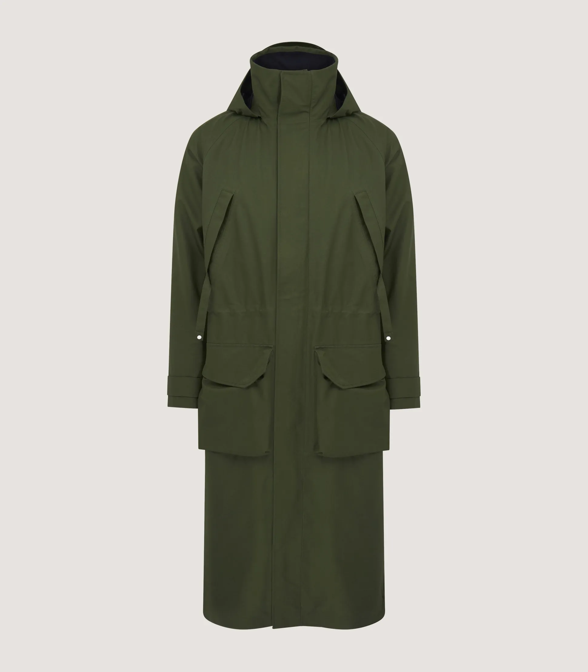 Women Purdey Unisex Technical Vatersay Sporting Cape In Rifle Green