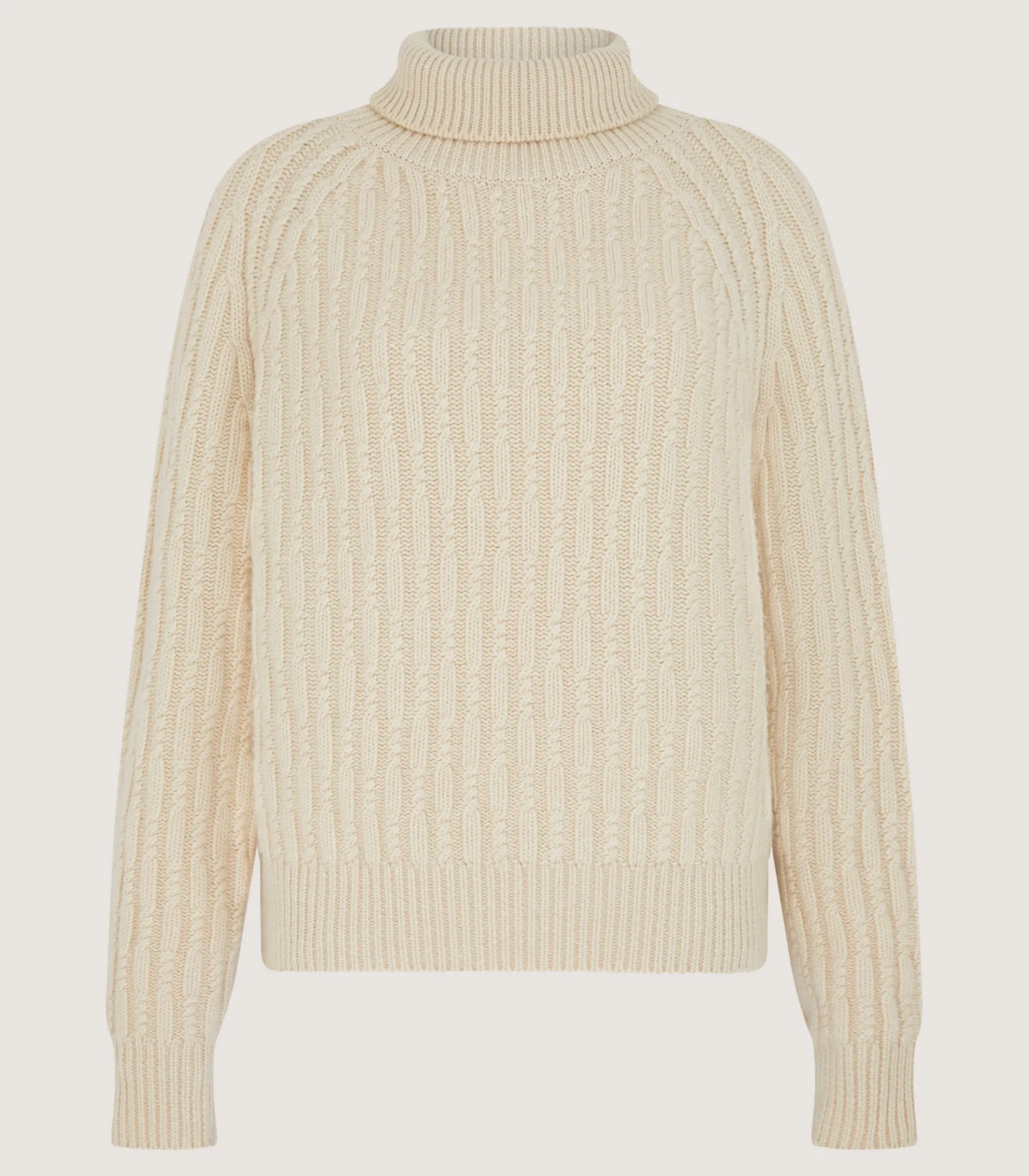 Women Purdey Women's Annabel Roll Neck in Ivory