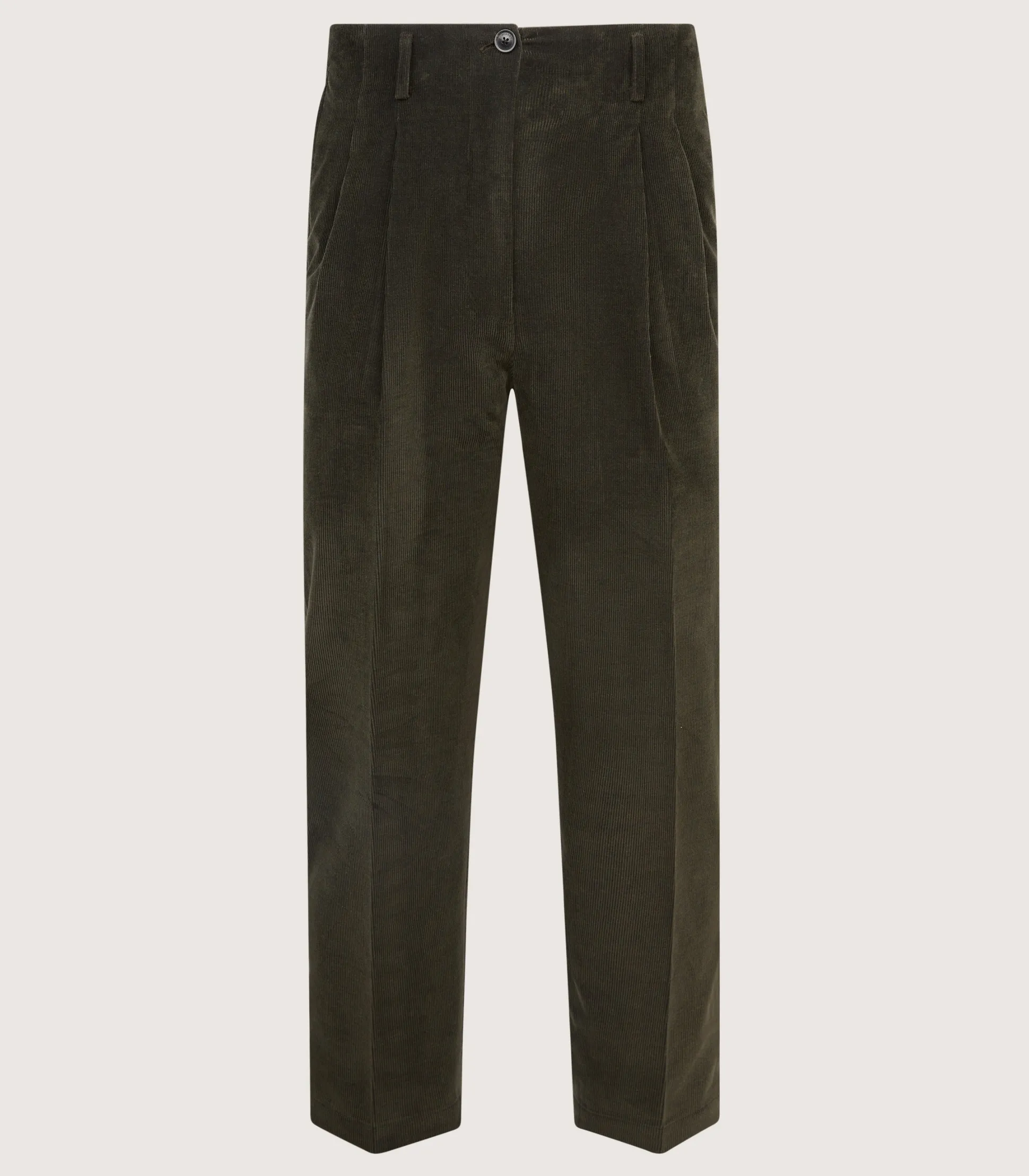 Women Purdey Women's Double Pleat Trouser In Loden