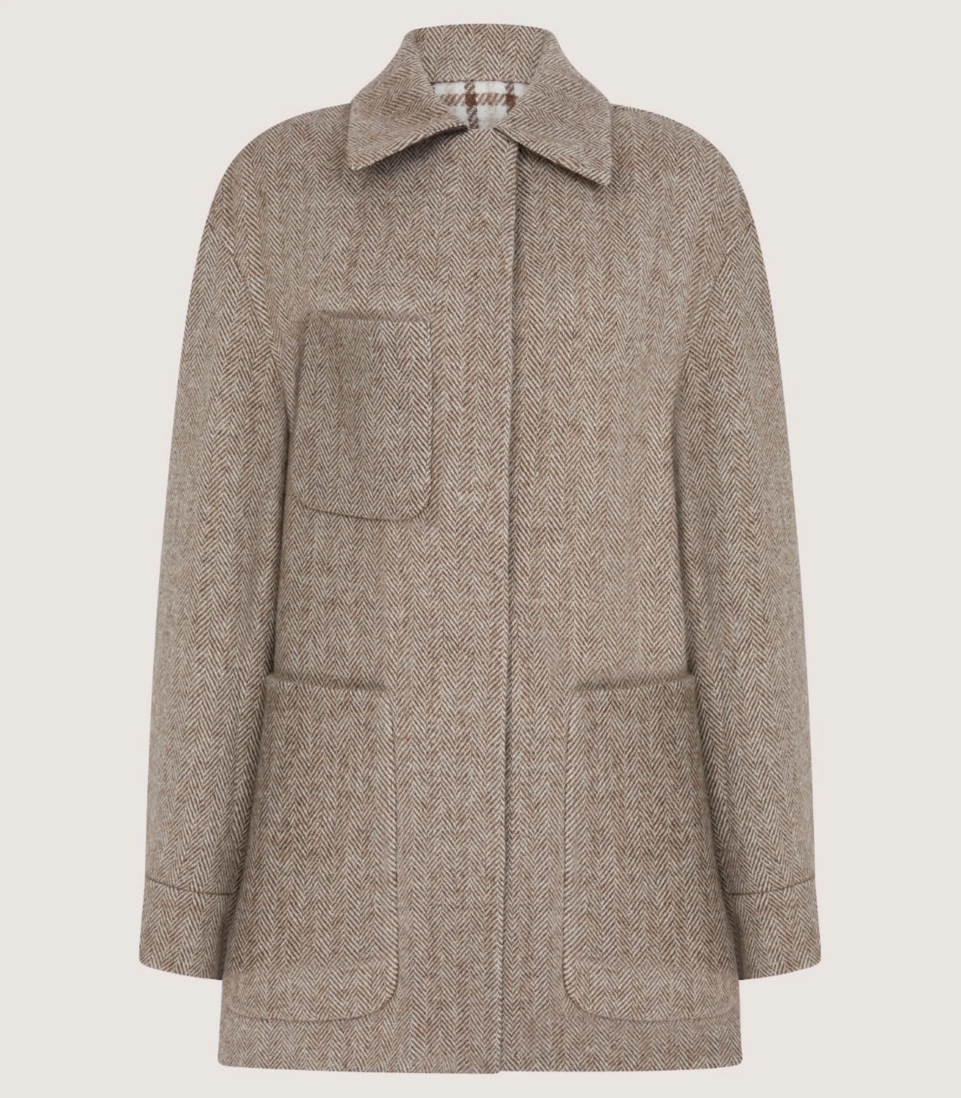 Women Purdey Women's Estate Coat in Pebble