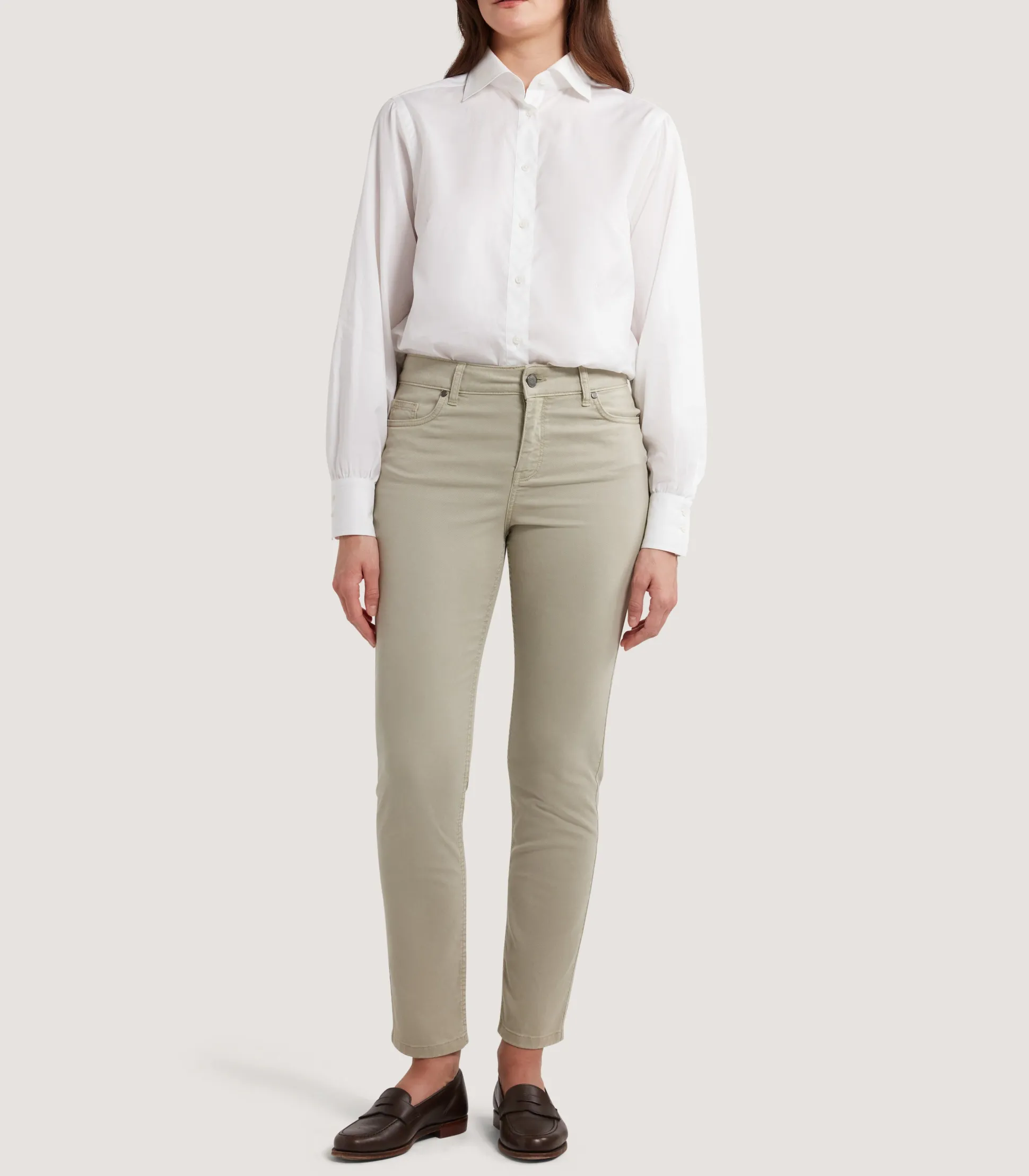 Women Purdey Women's Five Pocket Trouser in Stone