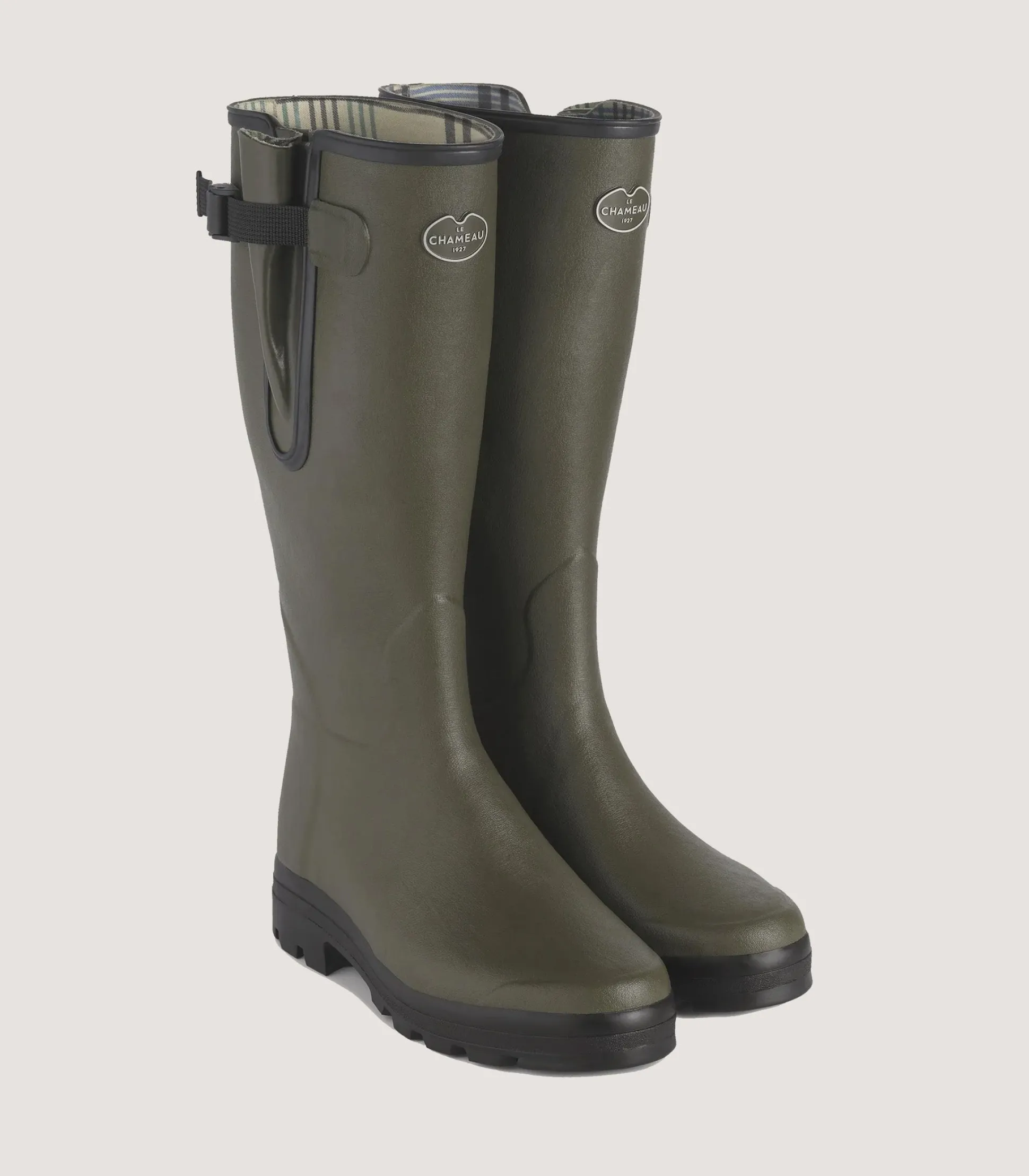 Women Purdey Women's Le Chameau Vierzon Jersey Boot In Forest Green