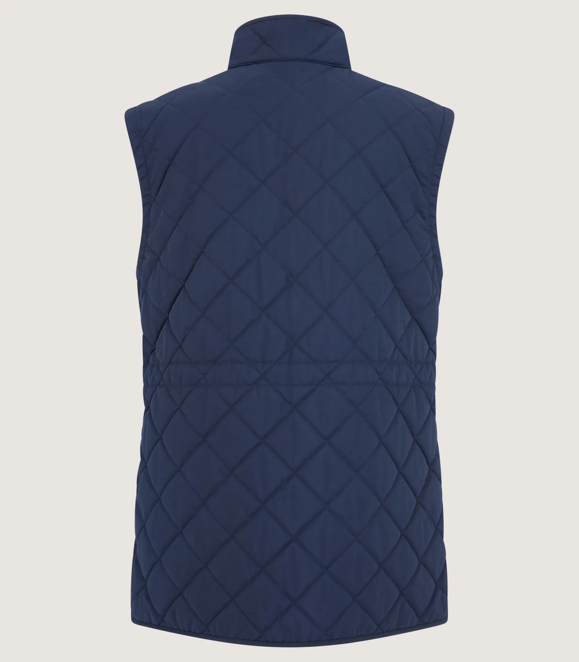 Women Purdey Women's Quilted Gilet in Navy