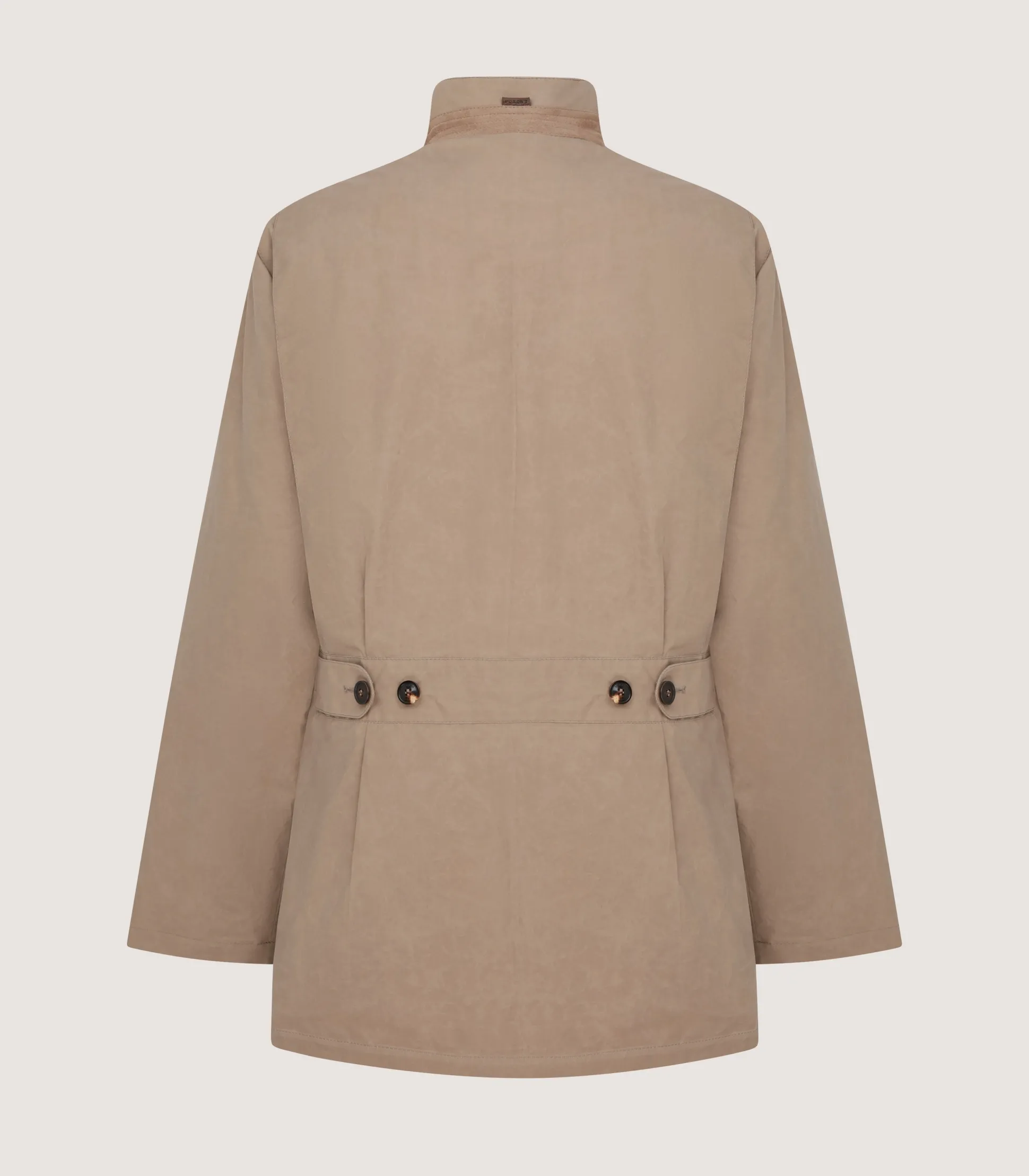 Women Purdey Women's Summer Dry Wax Field Coat In Taupe