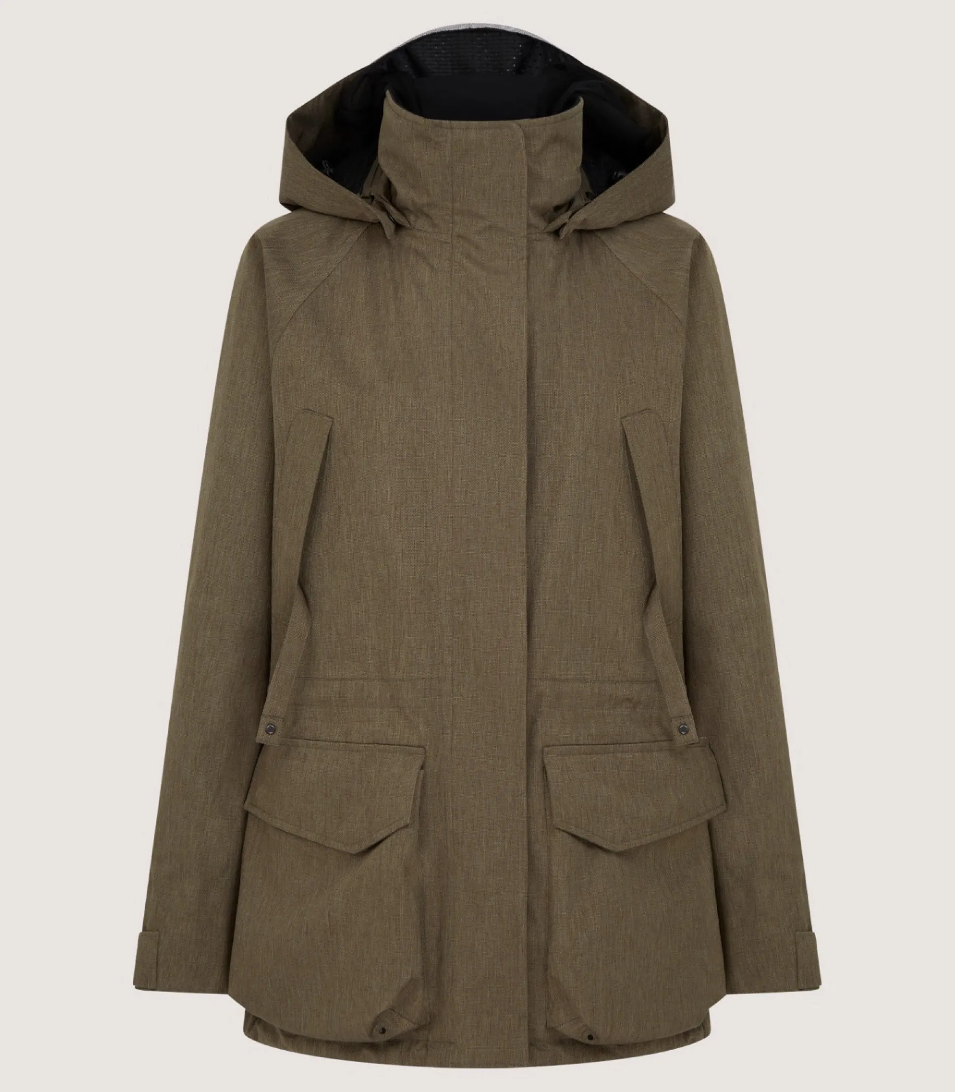 Women Purdey Women's Technical Lancashire Field Coat in Drab